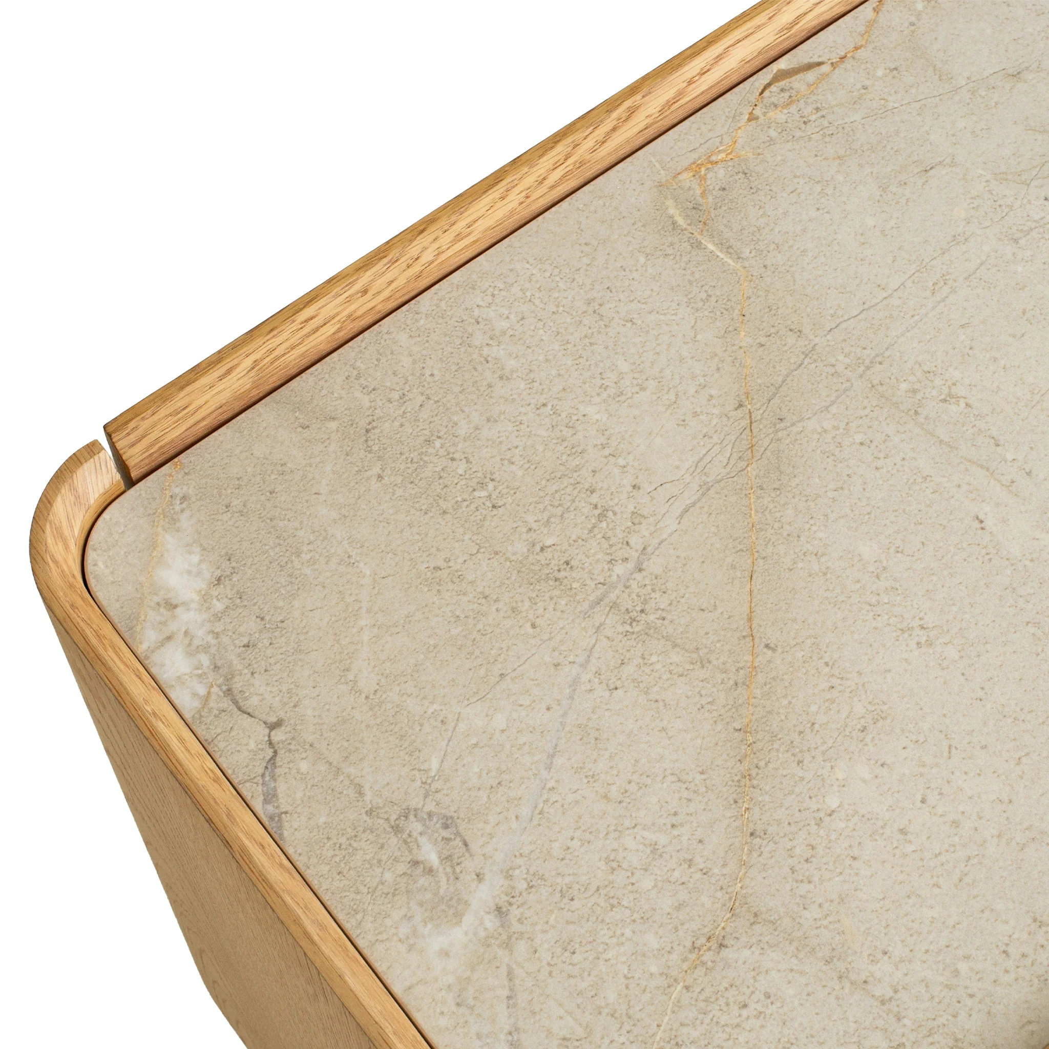 CST12554-IG Stone Top Bedside Table - Natural - Image 7