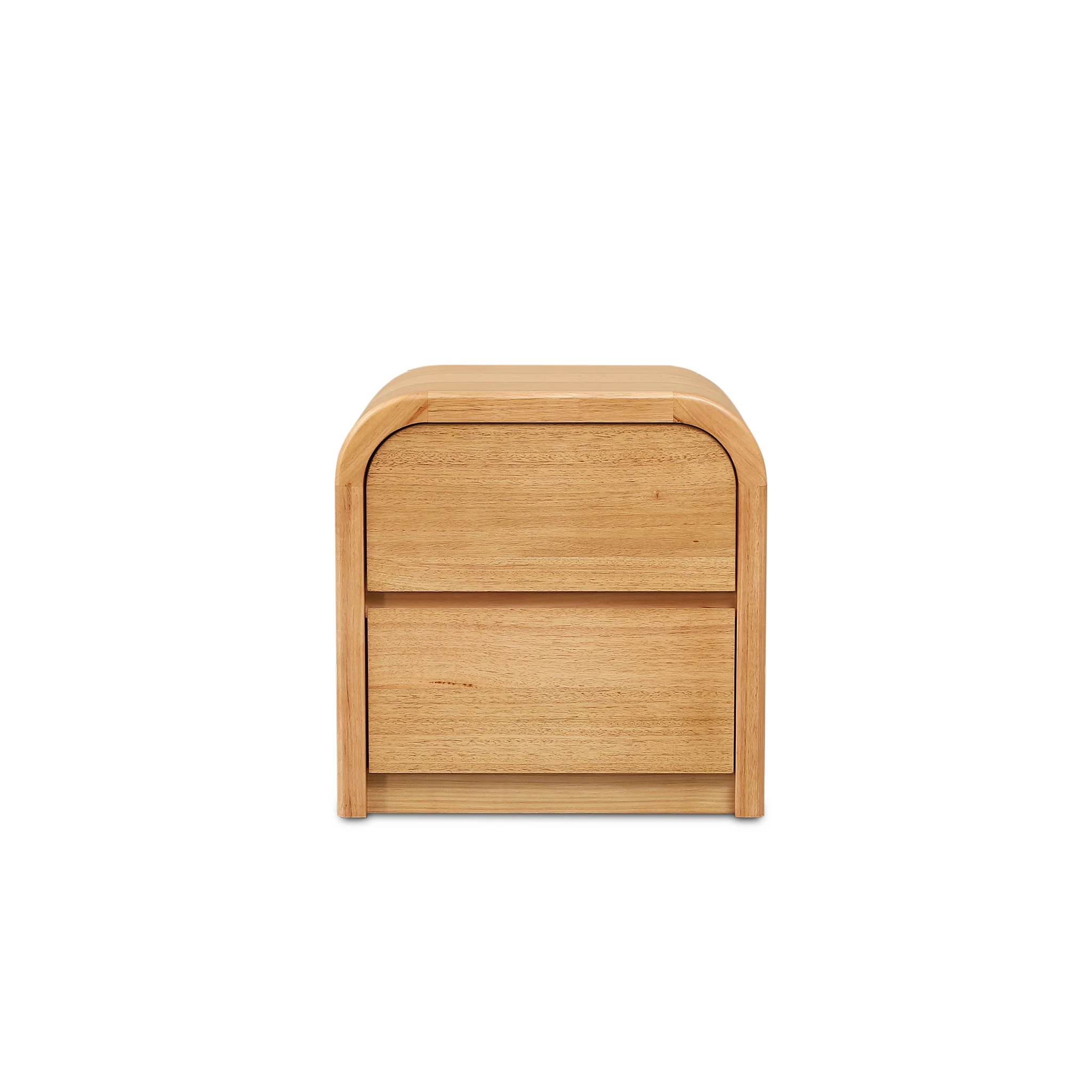 CST12641-MA 55cm Tassie Oak Bedside Table - Natural - Image 2