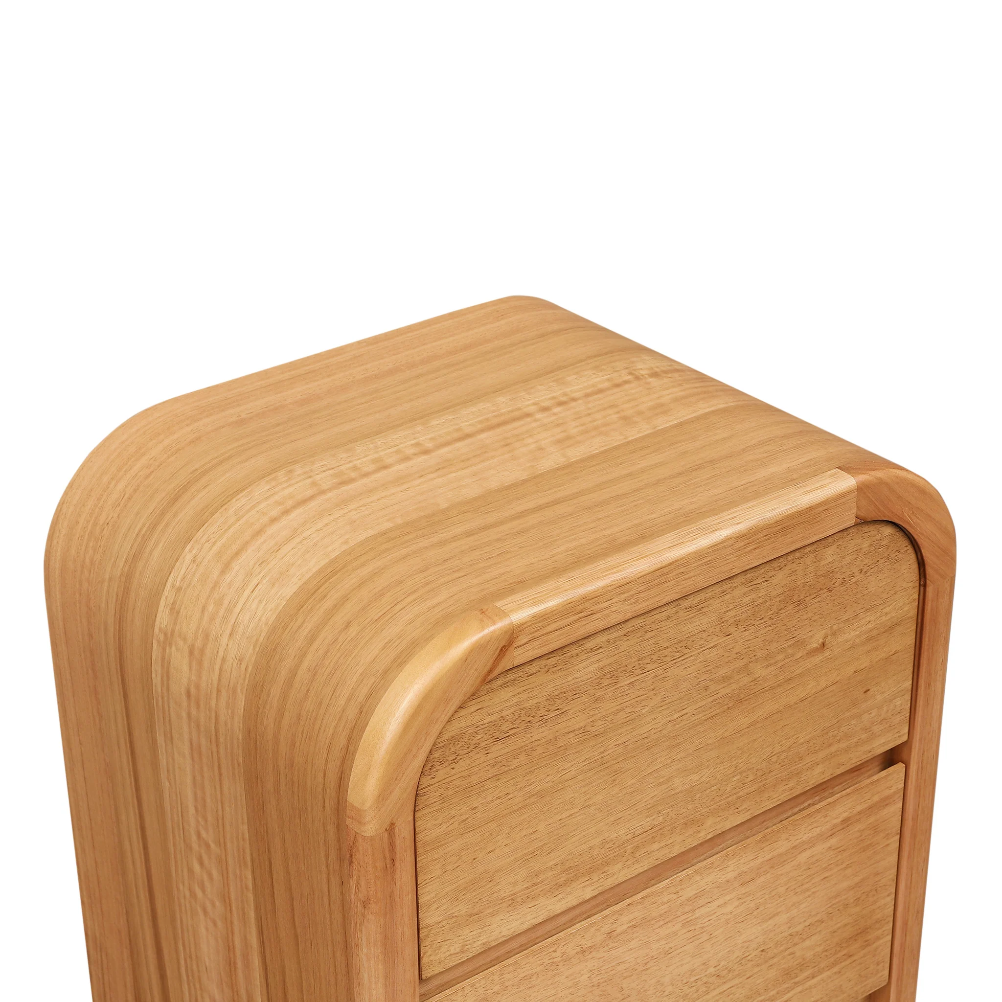 CST12641-MA 55cm Tassie Oak Bedside Table - Natural - Image 6
