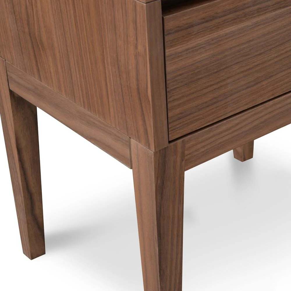CST2162-CN Bedside Table - Walnut - Image 8
