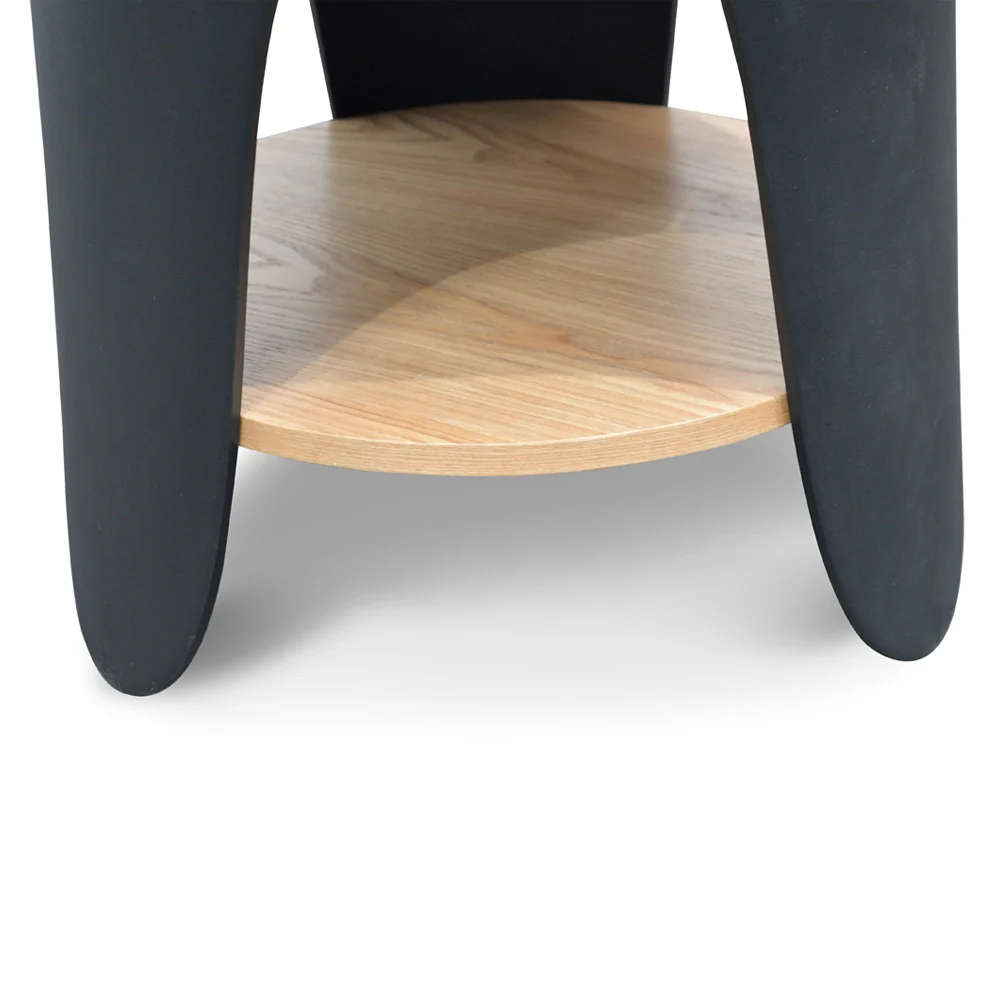 CST2225-SD Side Table - Natural - Black - Image 8