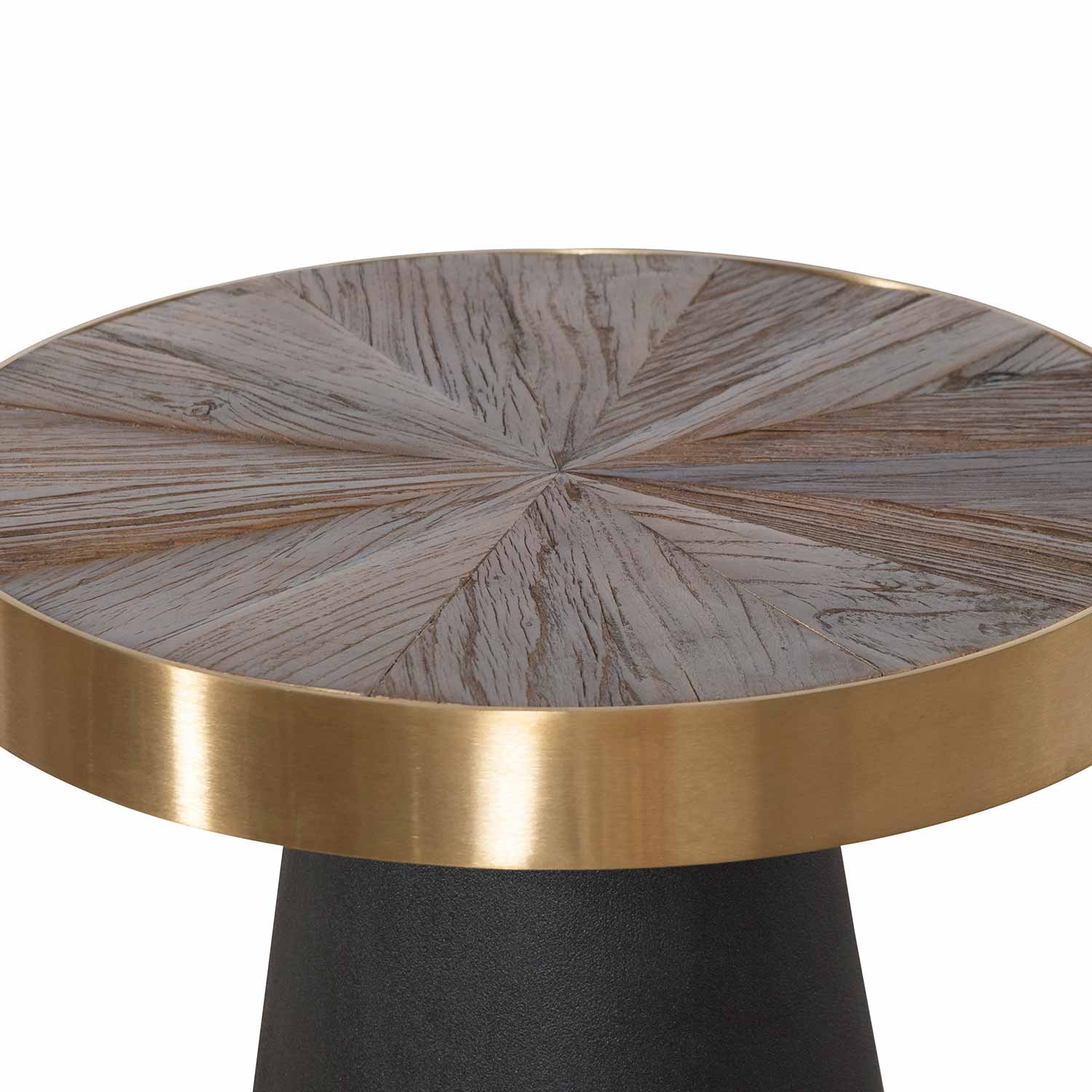 CST2791-NI Side Table - Natural Top with Dark Grey Base - Image 3