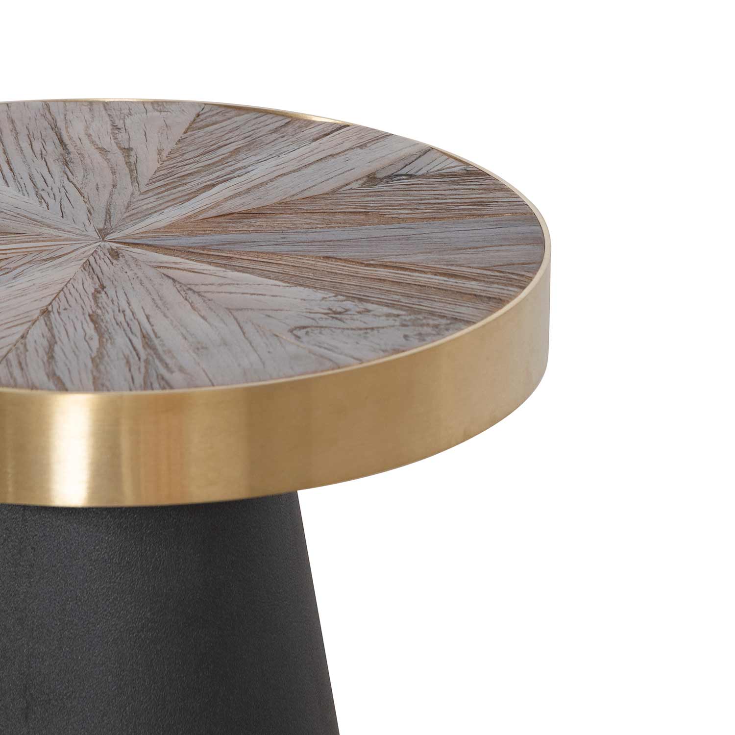 CST2791-NI Side Table - Natural Top with Dark Grey Base - Image 5