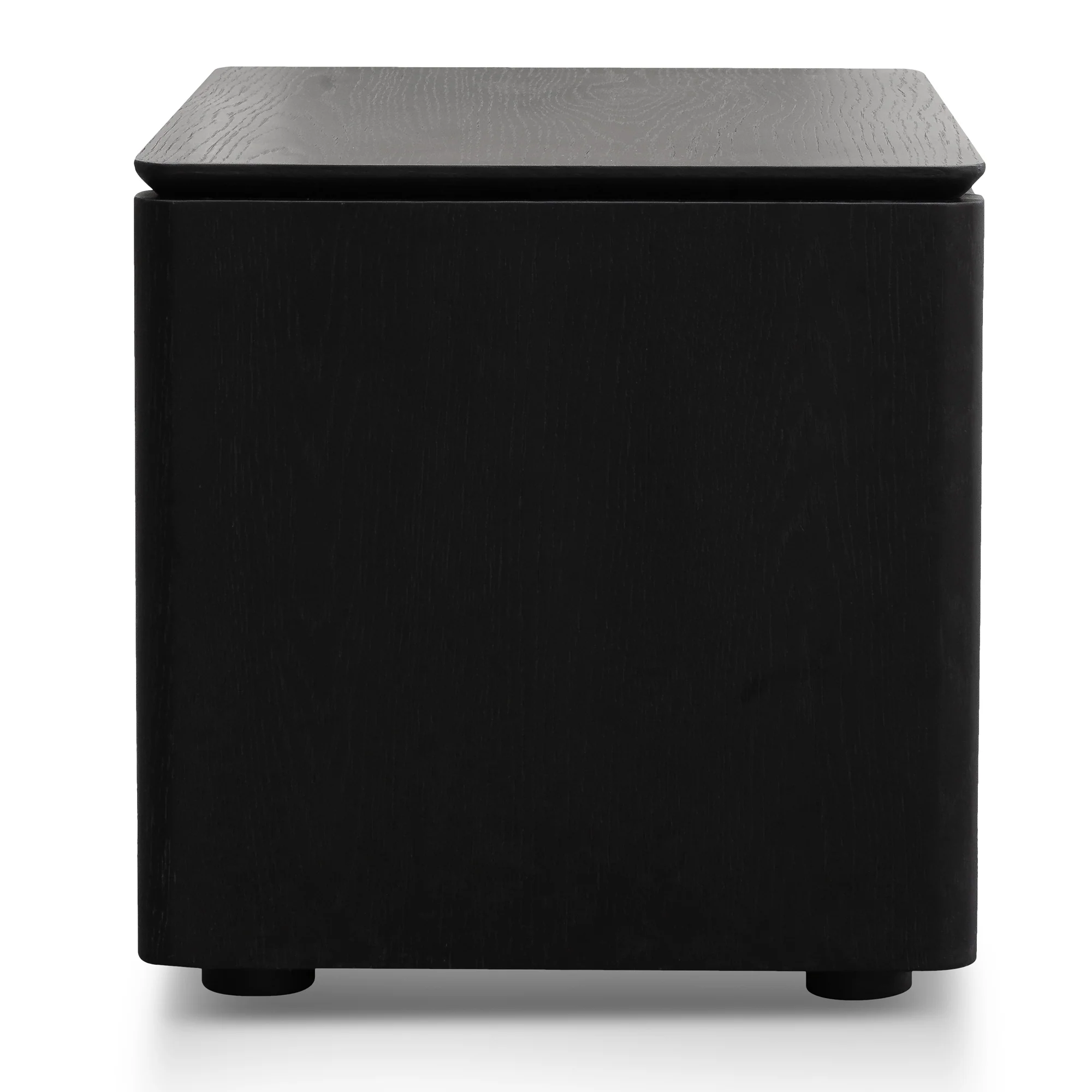 CST2844-CN - Bedside Table - Black Oak Veneer - Image 6