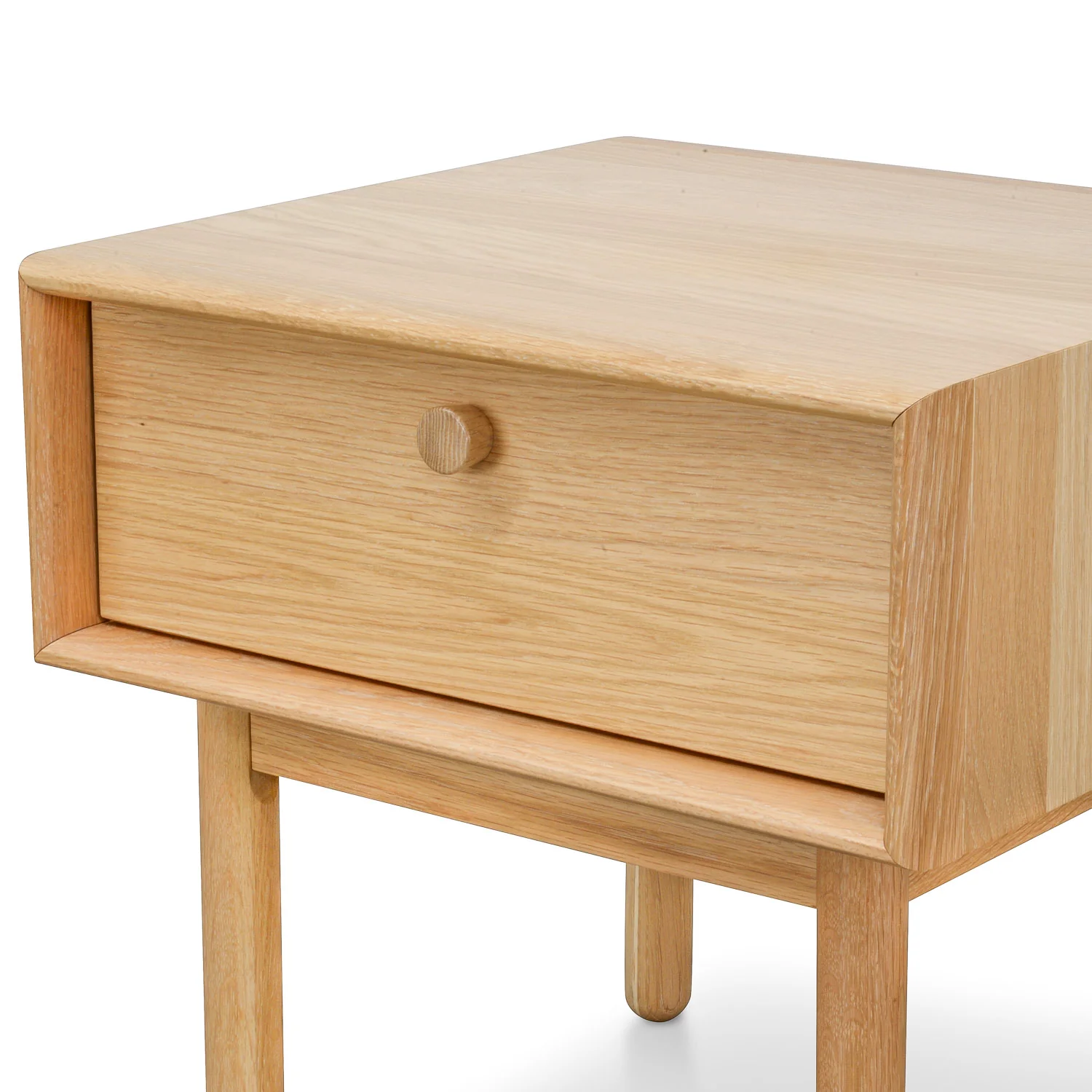CST370-VN Lamp Side Table with Drawer - Natural - Image 4