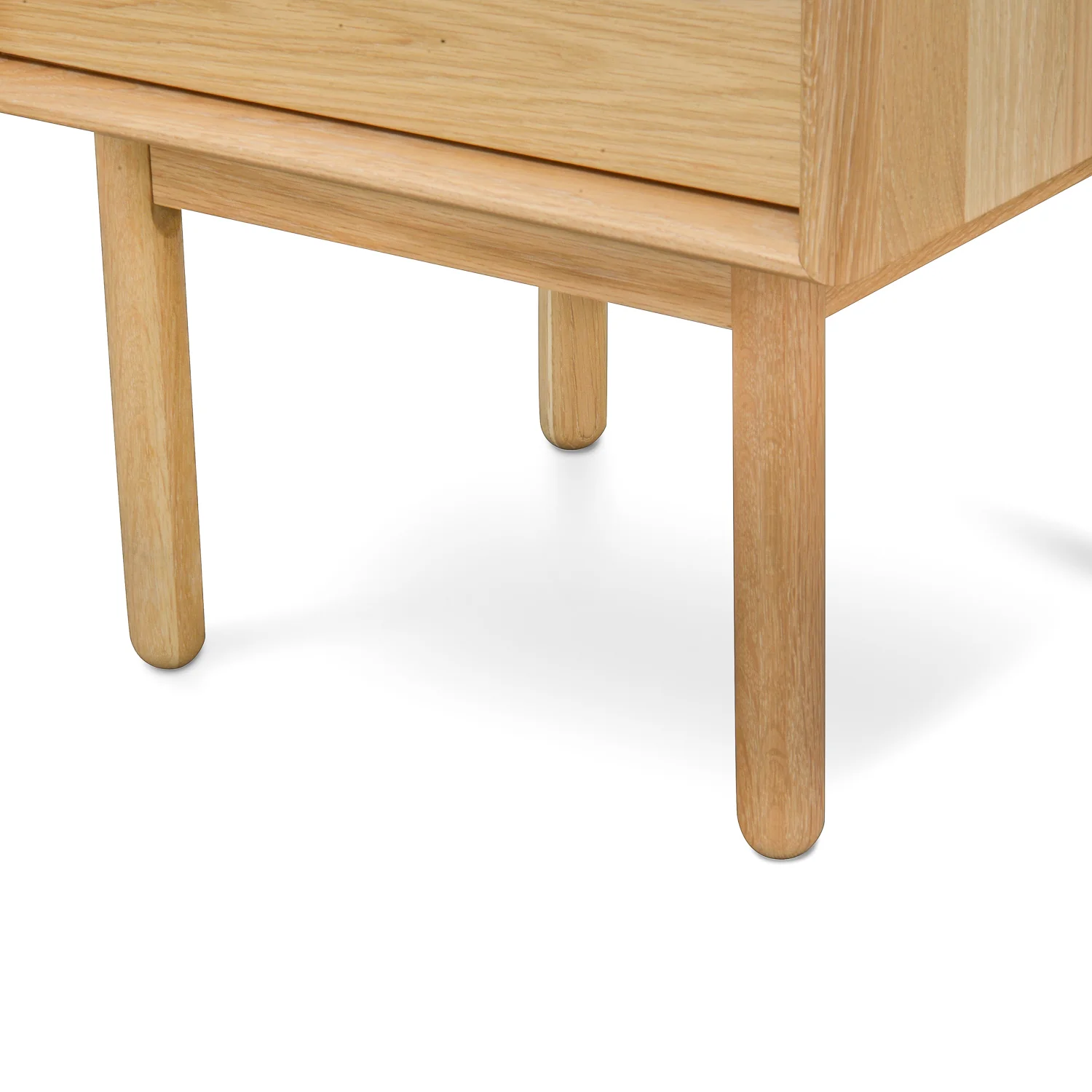 CST370-VN Lamp Side Table with Drawer - Natural - Image 5