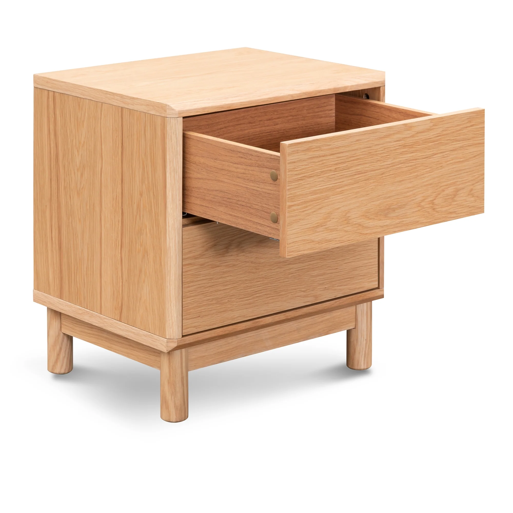 CST6087-CN - Bedside Table - Natural Oak - Image 4