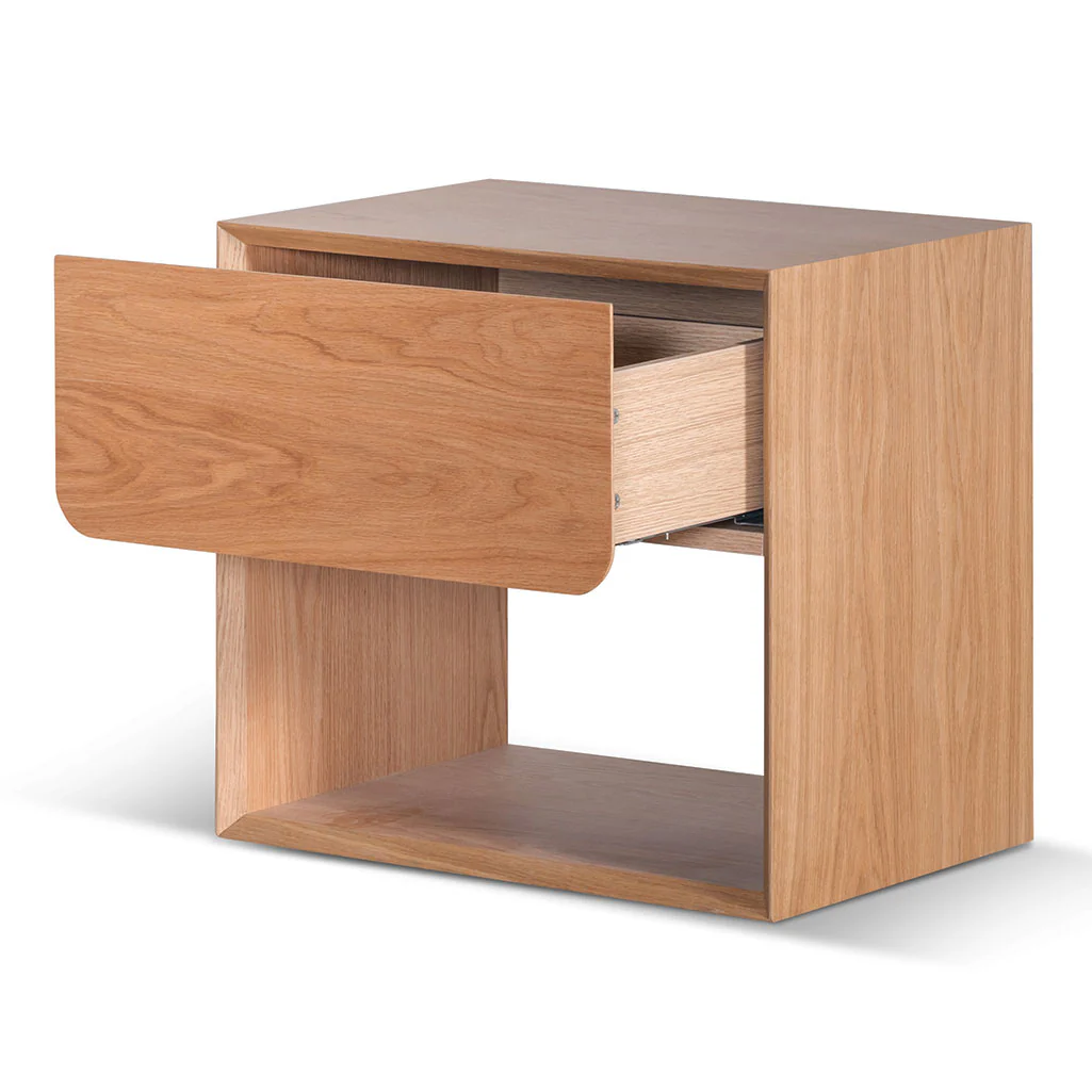 CST6715-CN Oak Bedside Table - Natural - Image 4