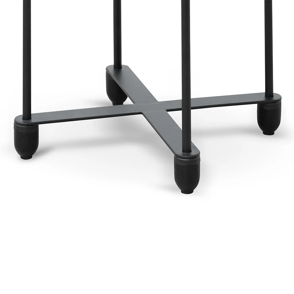 CST6865-SU Wooden Top Side Table - Full Black - Image 5