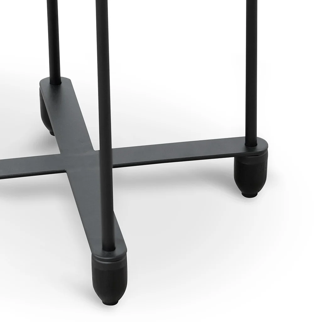 CST6865-SU Wooden Top Side Table - Full Black - Image 6