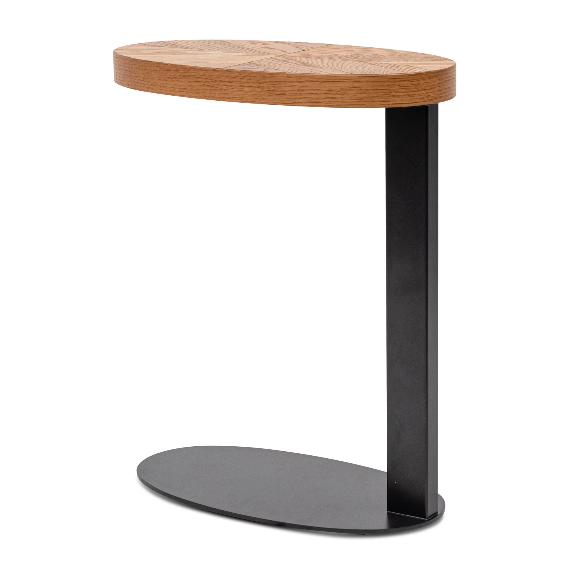 CST6991-VN Oval Side Table - European Knotty Oak - Image 3
