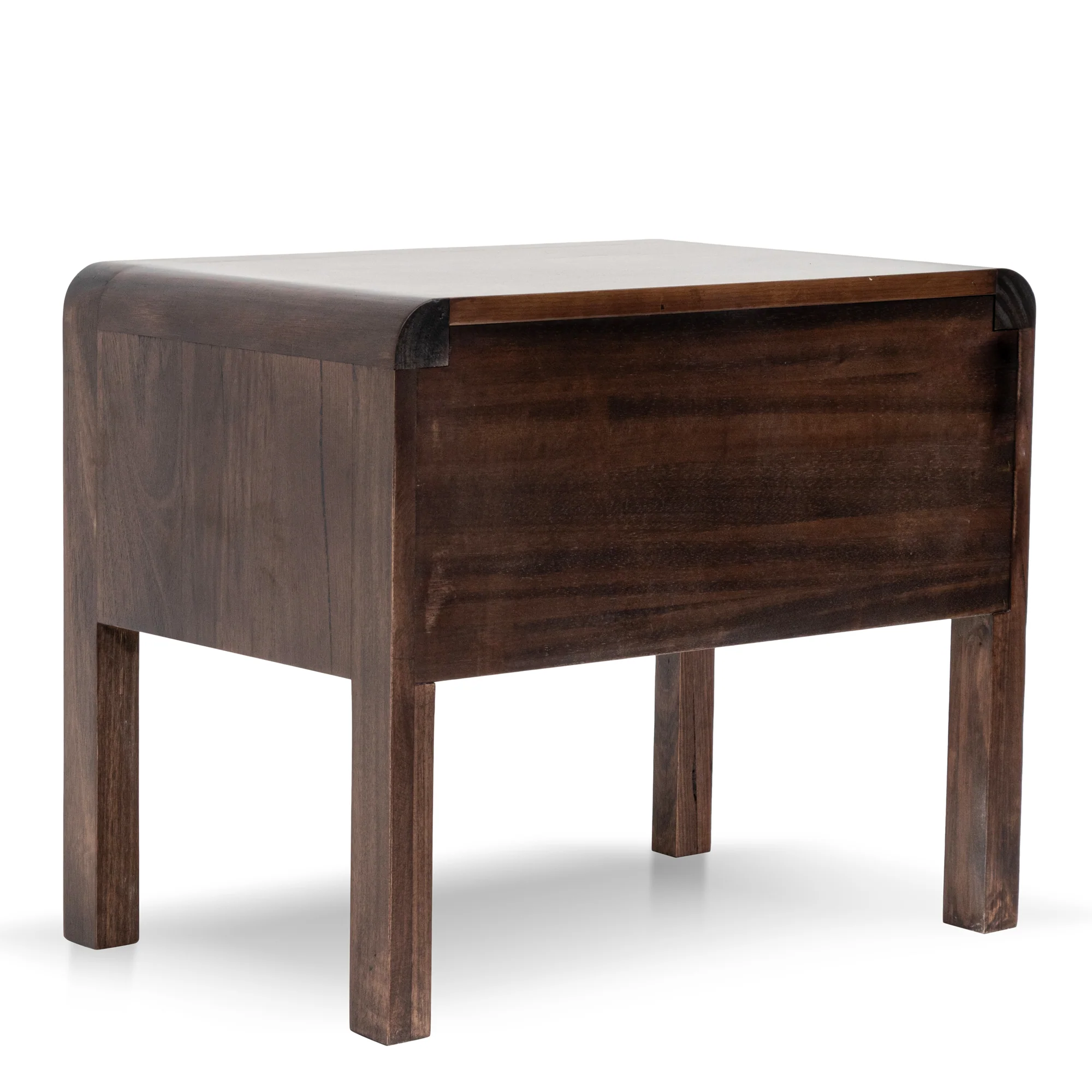 CST8041-AW Single Drawer Bedside Table - Walnut - Image 6