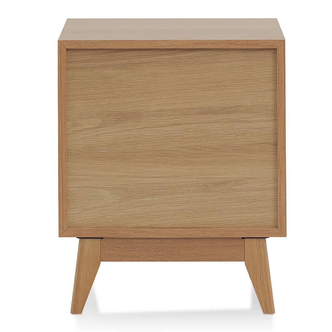 CST8534-VN 2 Drawer Bedside Table - Natural Oak - Image 7