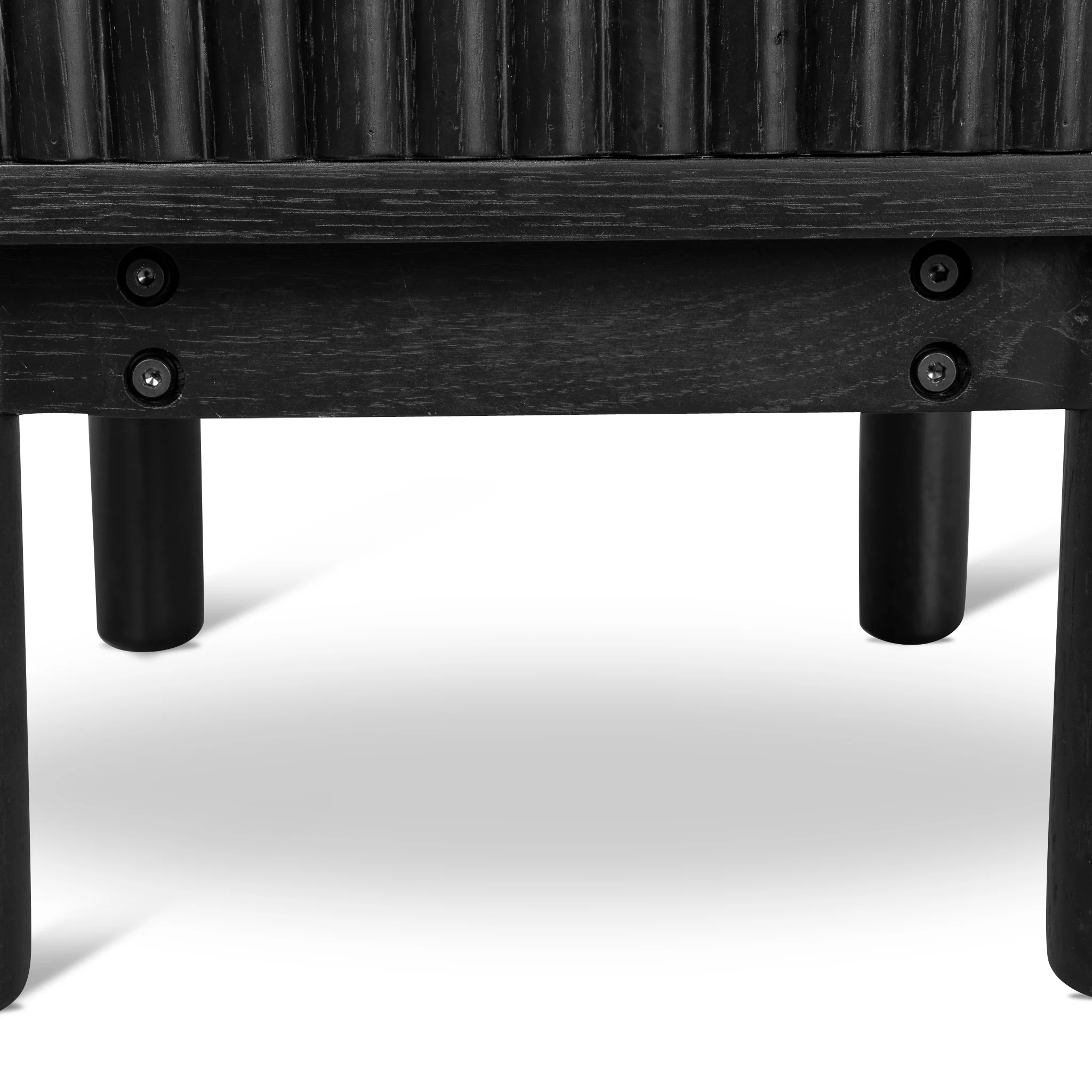 CST8628-KD Bedside Table - Full Black - Image 10