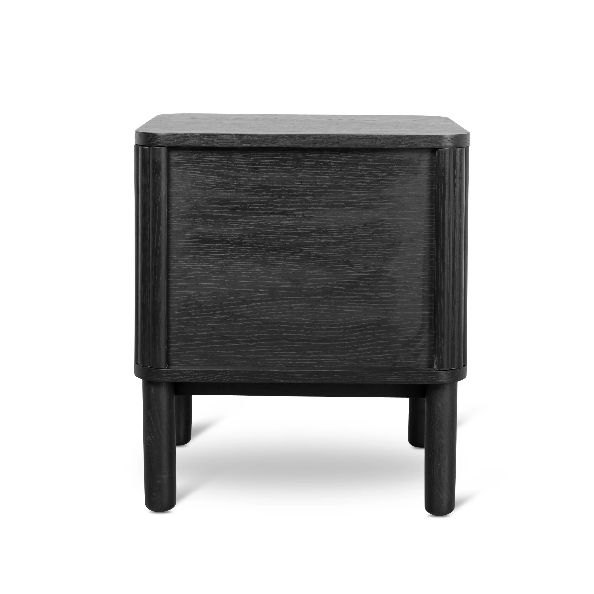 CST8628-KD Bedside Table - Full Black - Image 8