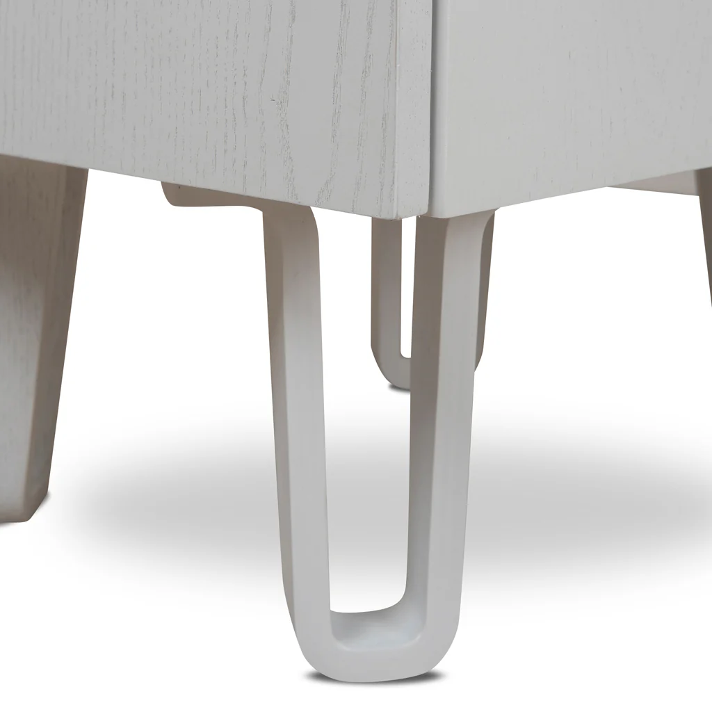 CST8685-DR Bedside Table - Full White - Image 11