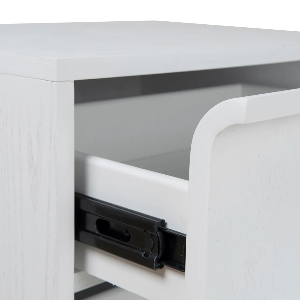 CST8685-DR Bedside Table - Full White - Image 6
