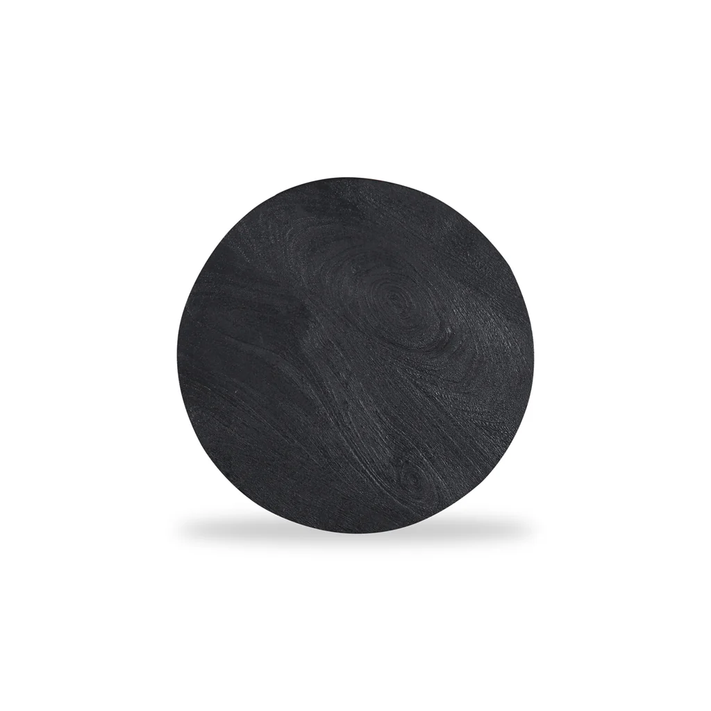 CST8721-RB 40cm Round Side Table - Black - Image 10