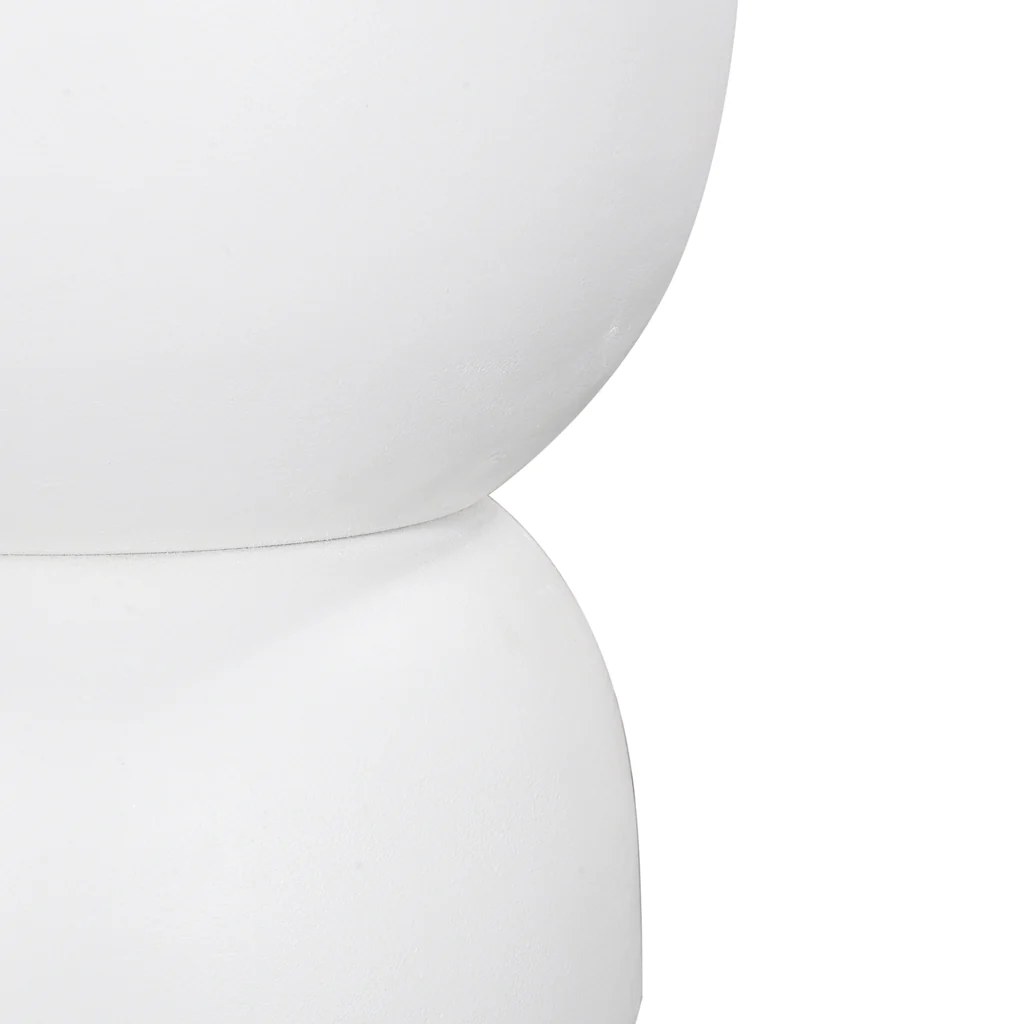 CST8722-RB 38cm Round Side Table - White - Image 6