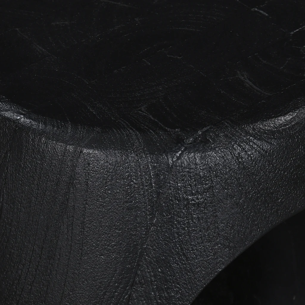 CST8730-RB 40cm Round Side Table - Full Black - Image 8