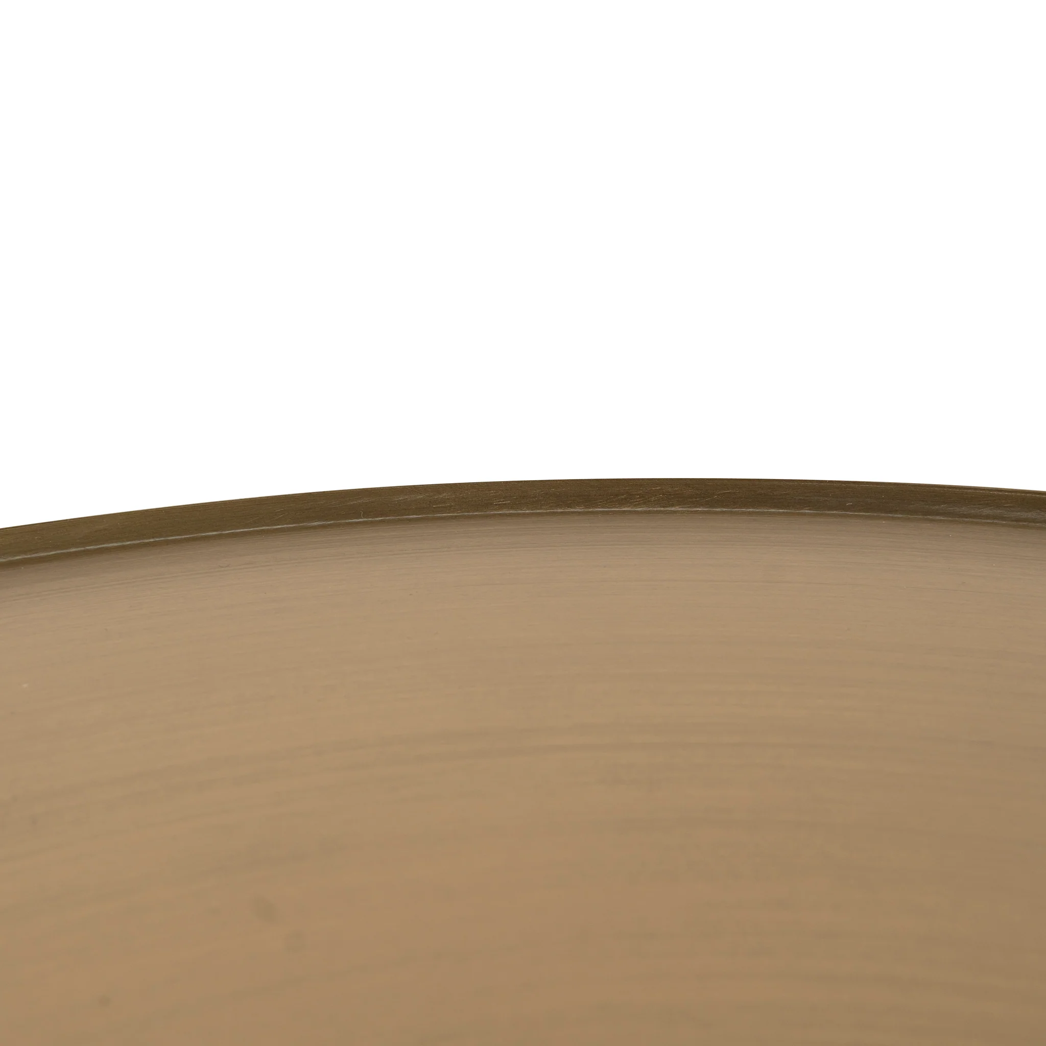 CST8795-NY 45cm Brushed Gold Side Table - Travertine - Image 11