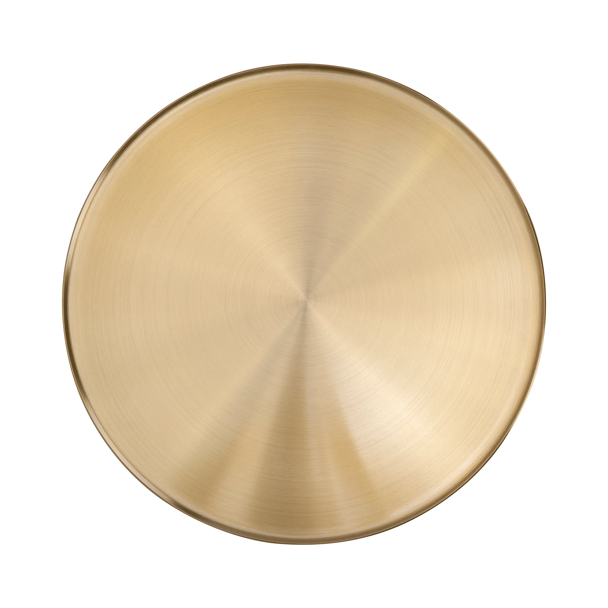 CST8796-NY 45 cm Brushed Gold Side Table - Faceted Granite Marble - Image 5