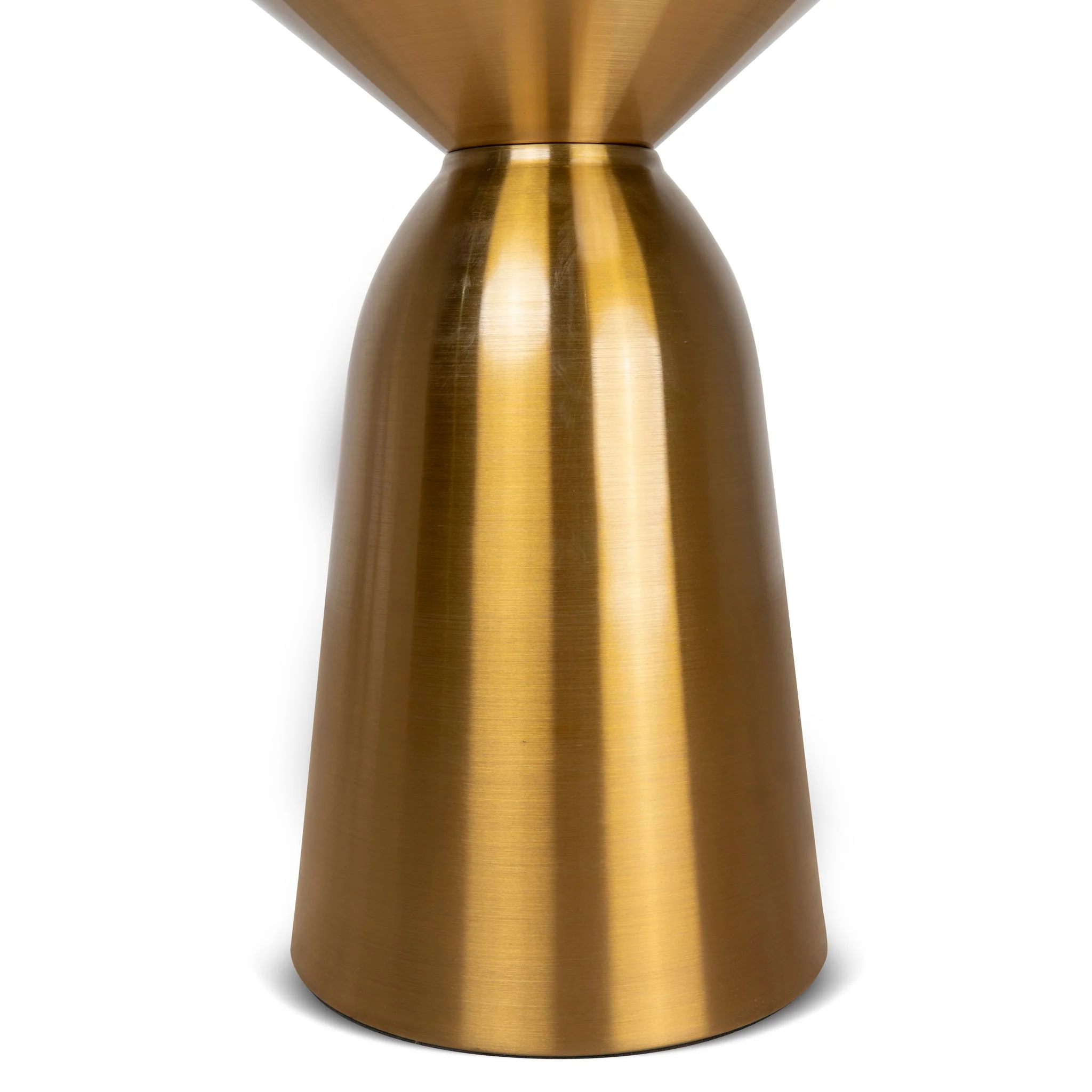 CST8799-NY 45cm Round Side Table - Gold - Image 4