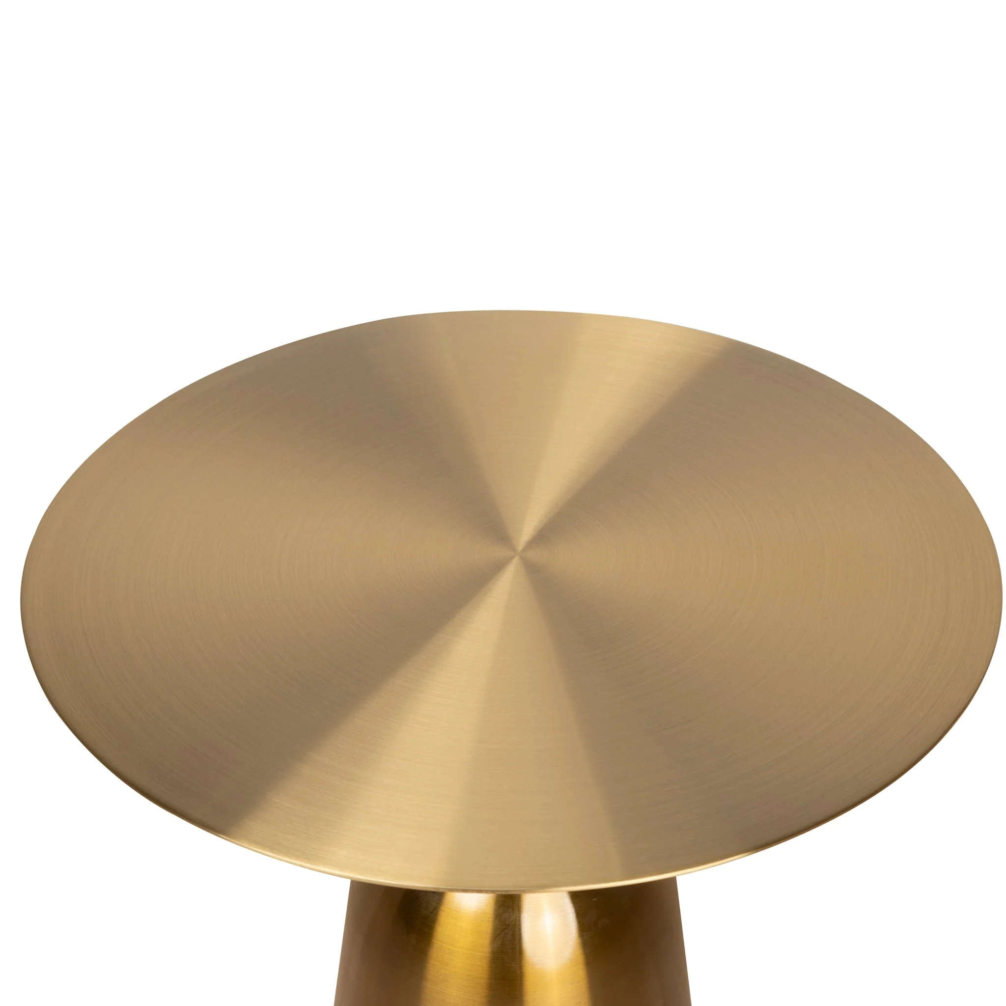 CST8799-NY 45cm Round Side Table - Gold - Image 5