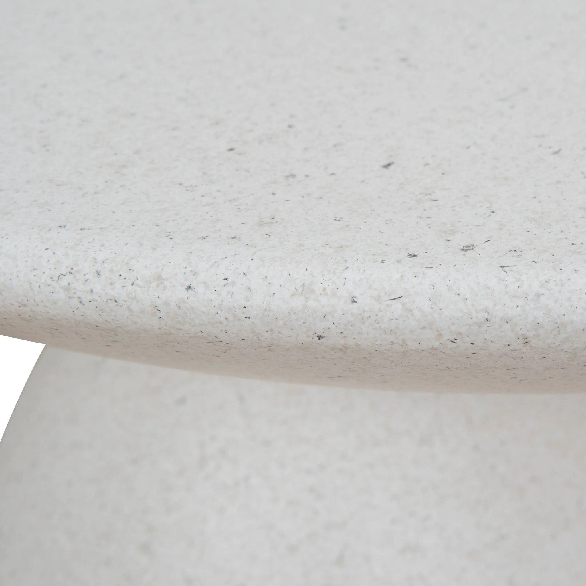 CST8806-NY 60cm Fibre Glass Side Table - White - Image 4