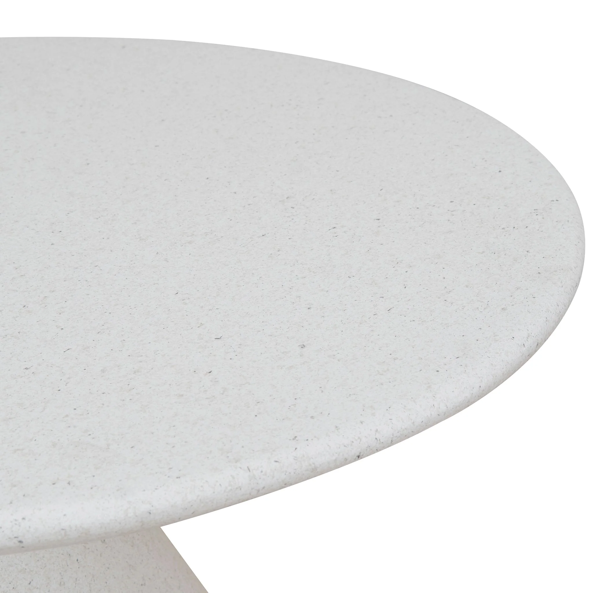 CST8806-NY 60cm Fibre Glass Side Table - White - Image 5