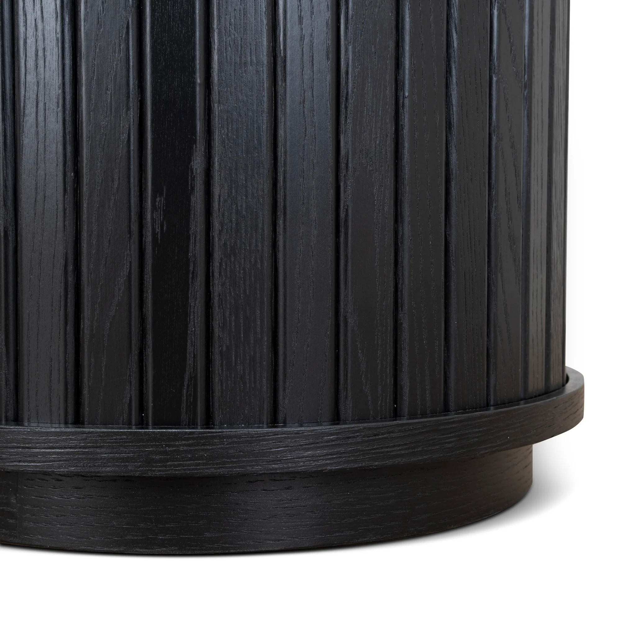 CST8854-KD 55cm Side Table - Full Black - Image 12