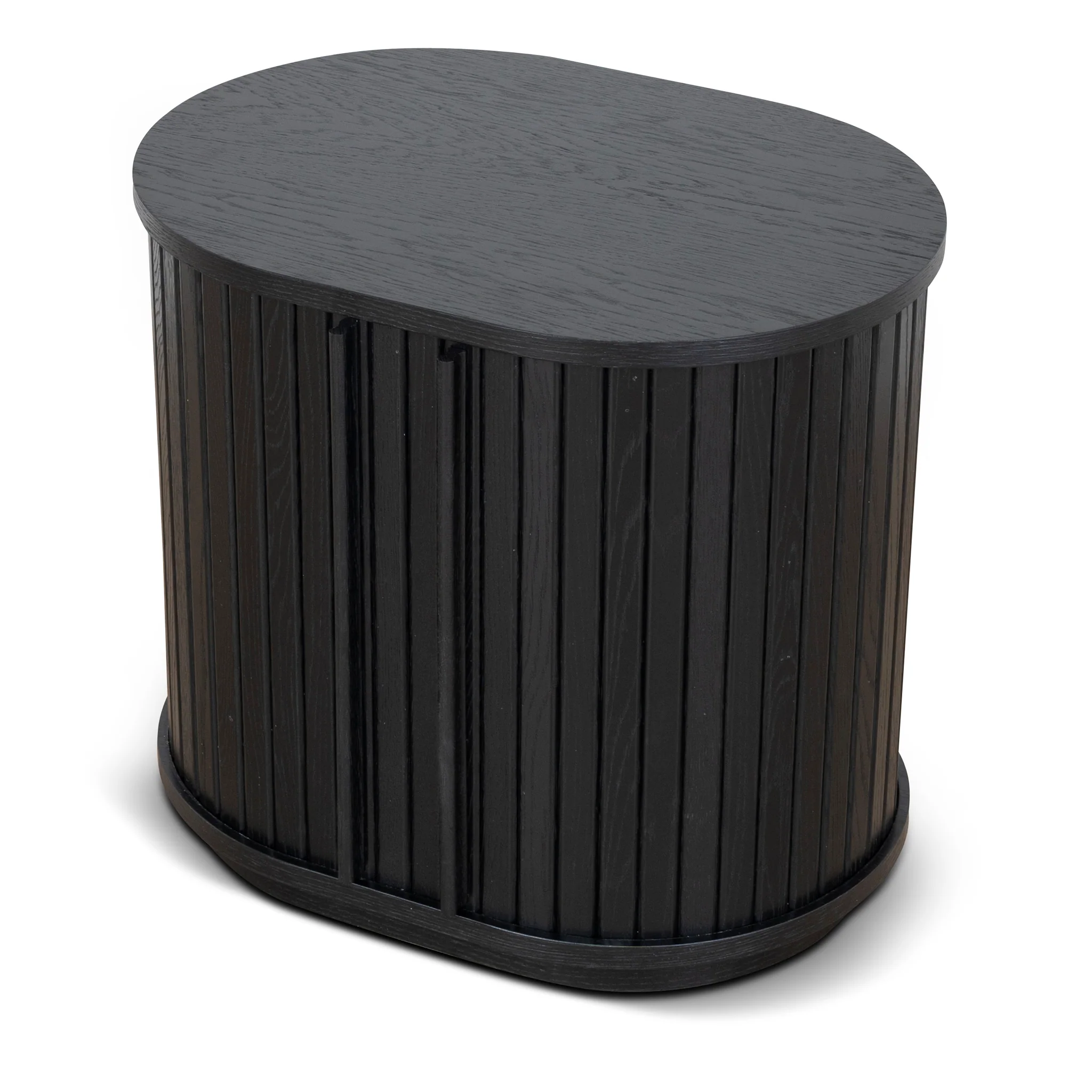 CST8854-KD 55cm Side Table - Full Black - Image 15