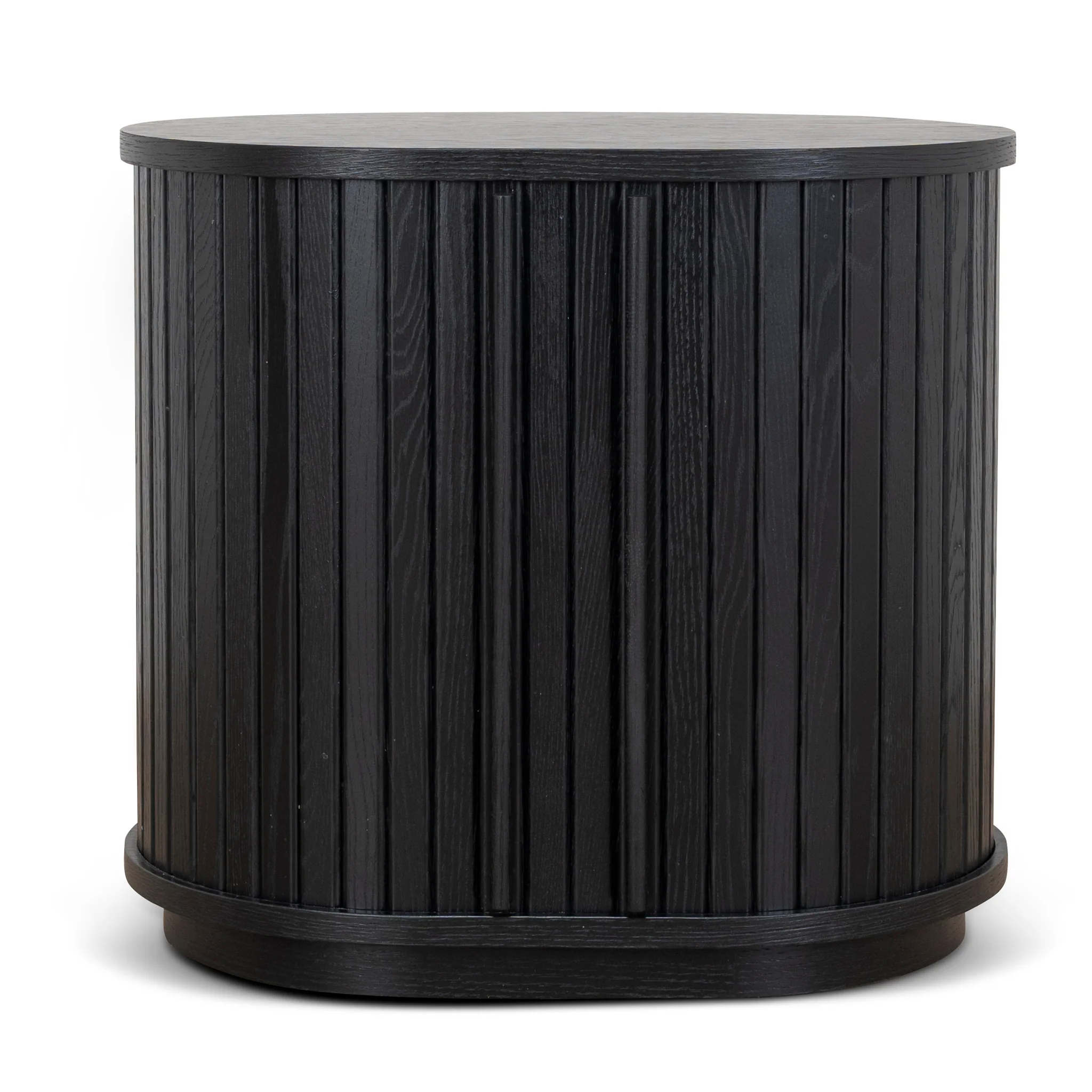 CST8854-KD 55cm Side Table - Full Black - Image 2