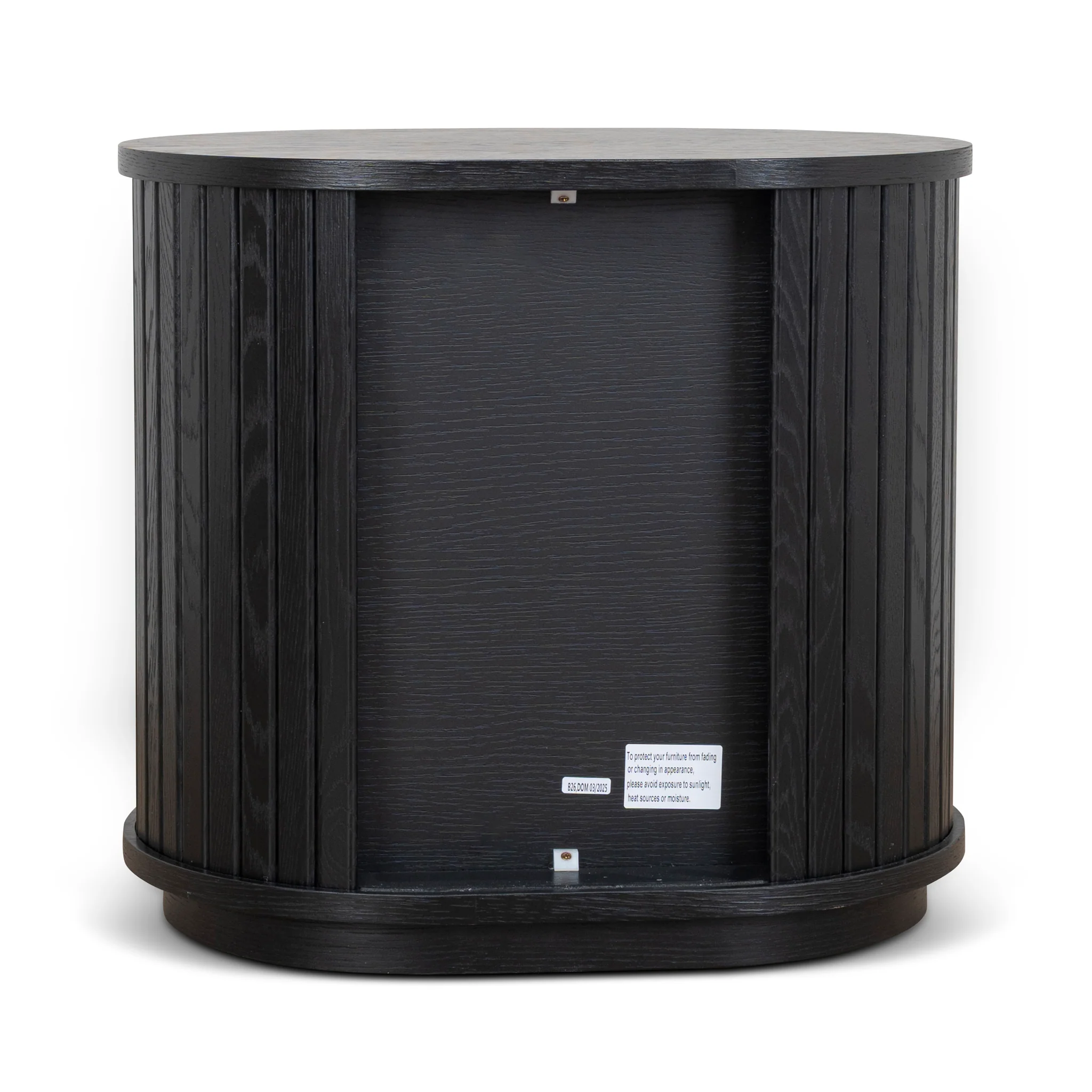 CST8854-KD 55cm Side Table - Full Black - Image 7