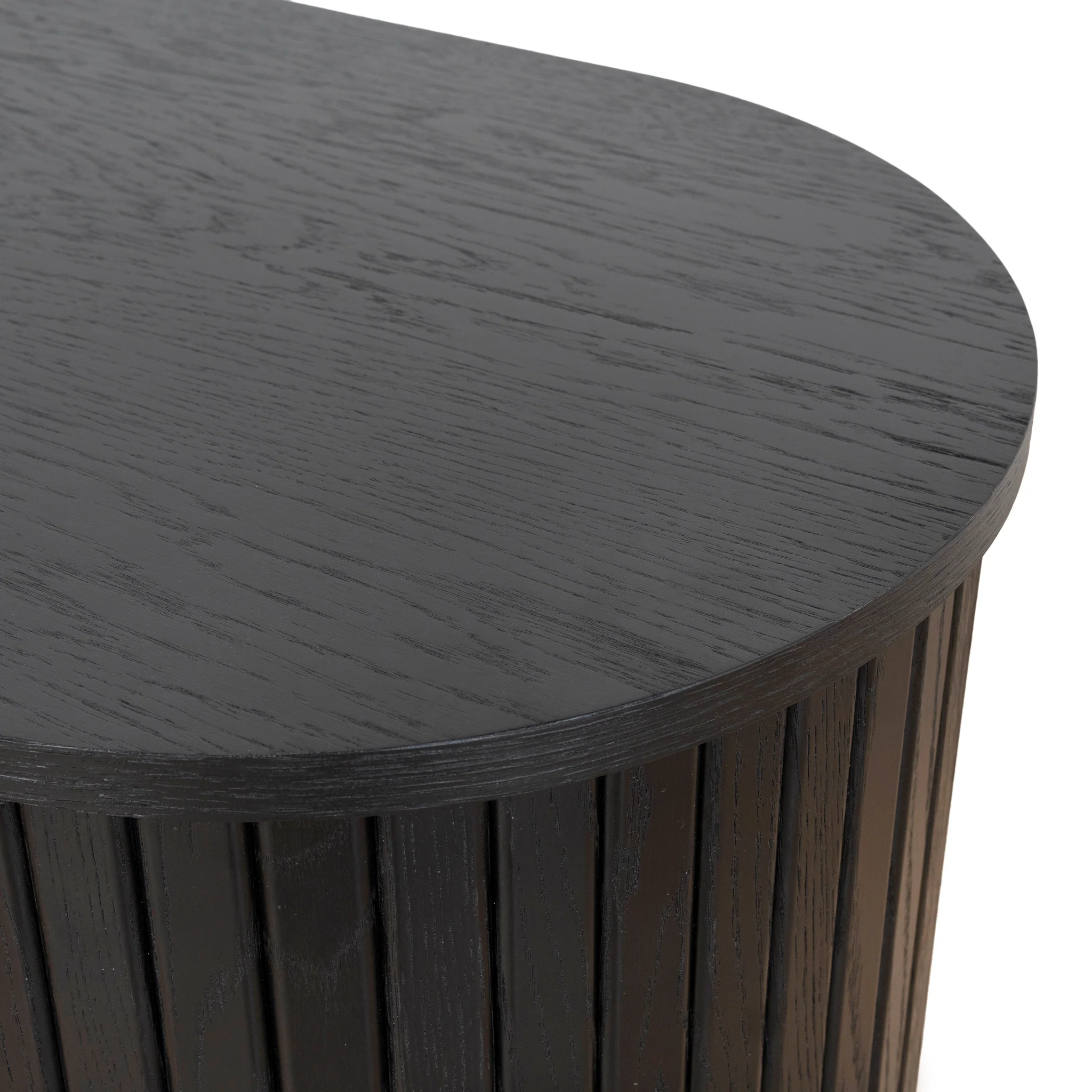 CST8854-KD 55cm Side Table - Full Black - Image 8