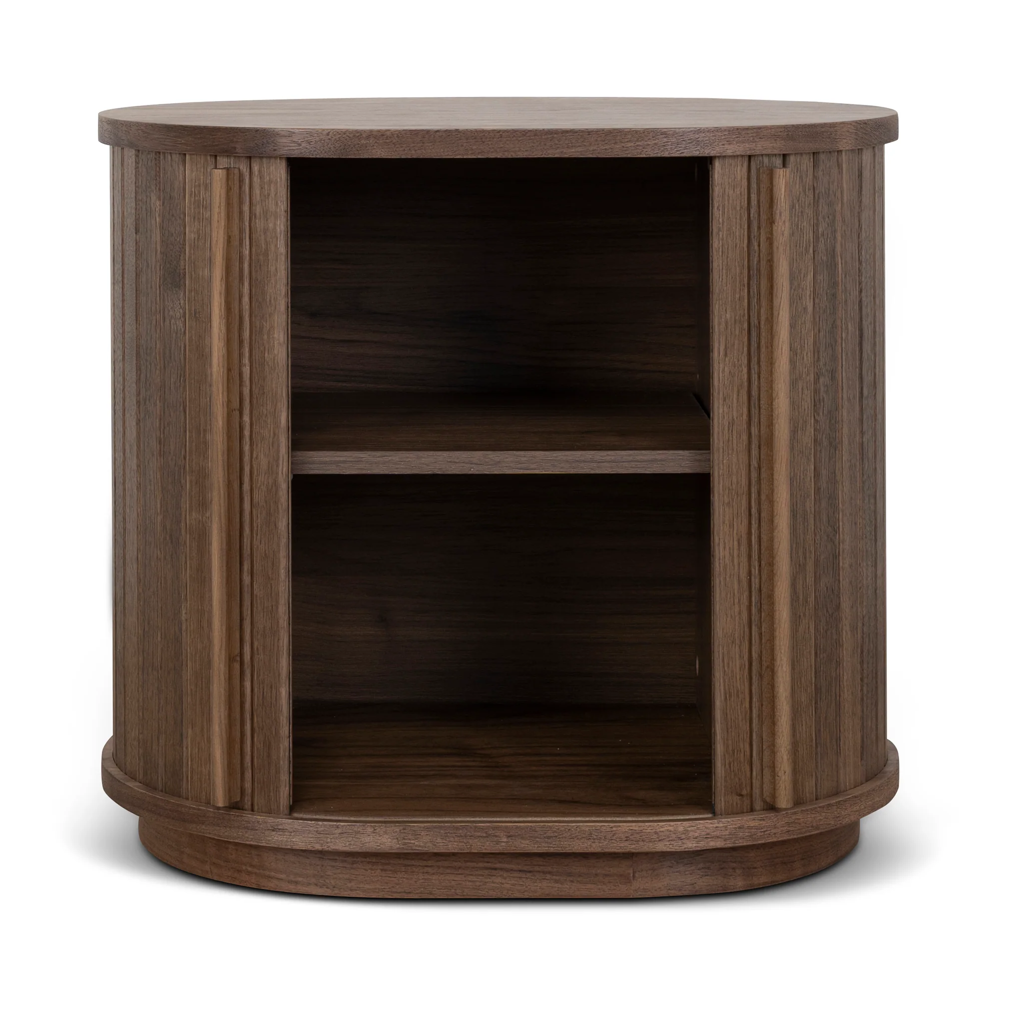 CST8855-KD 55cm Side Table - Walnut - Image 3