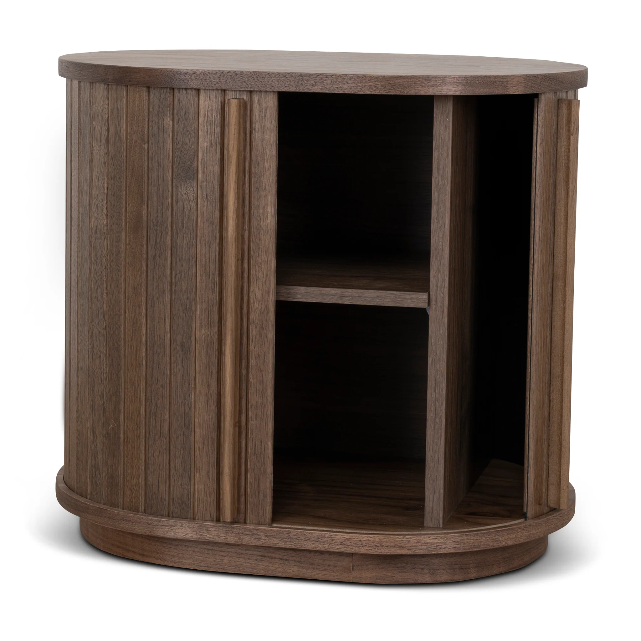 CST8855-KD 55cm Side Table - Walnut - Image 4