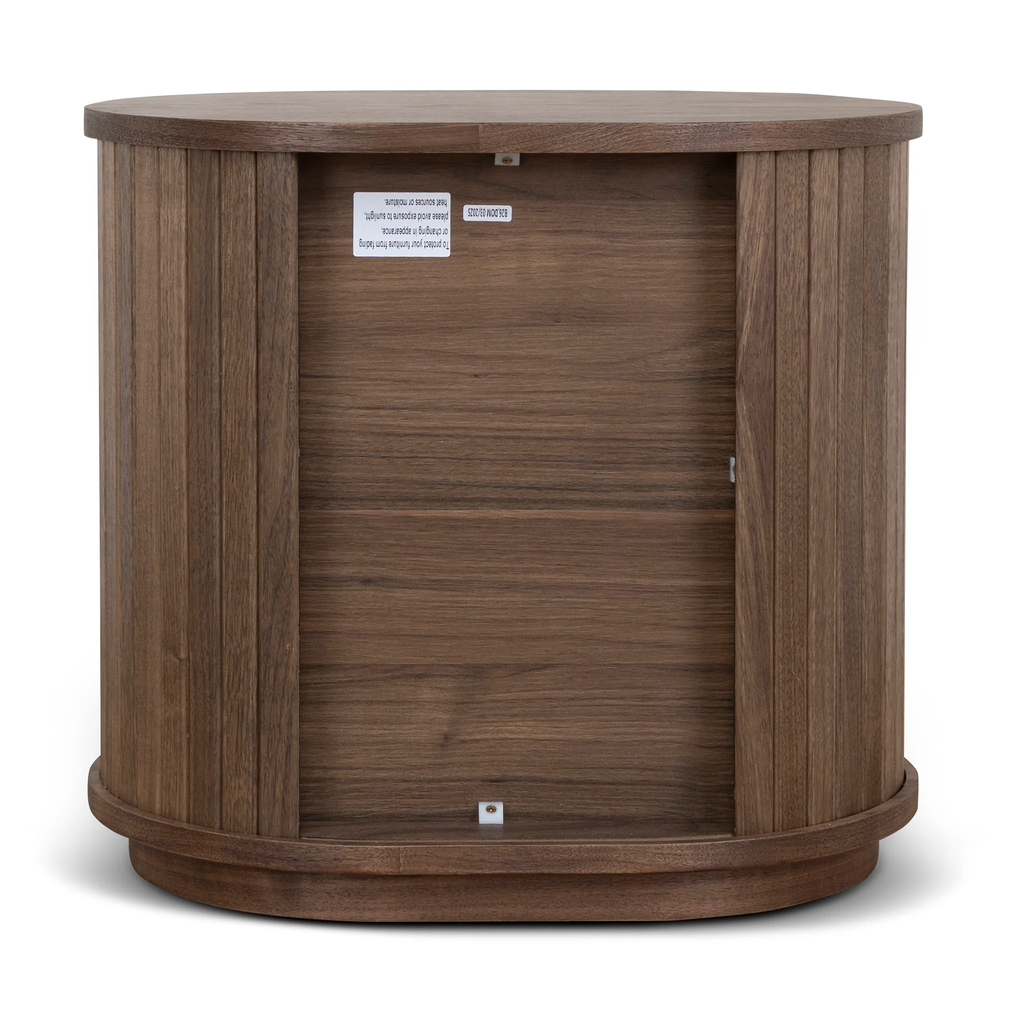 CST8855-KD 55cm Side Table - Walnut - Image 7