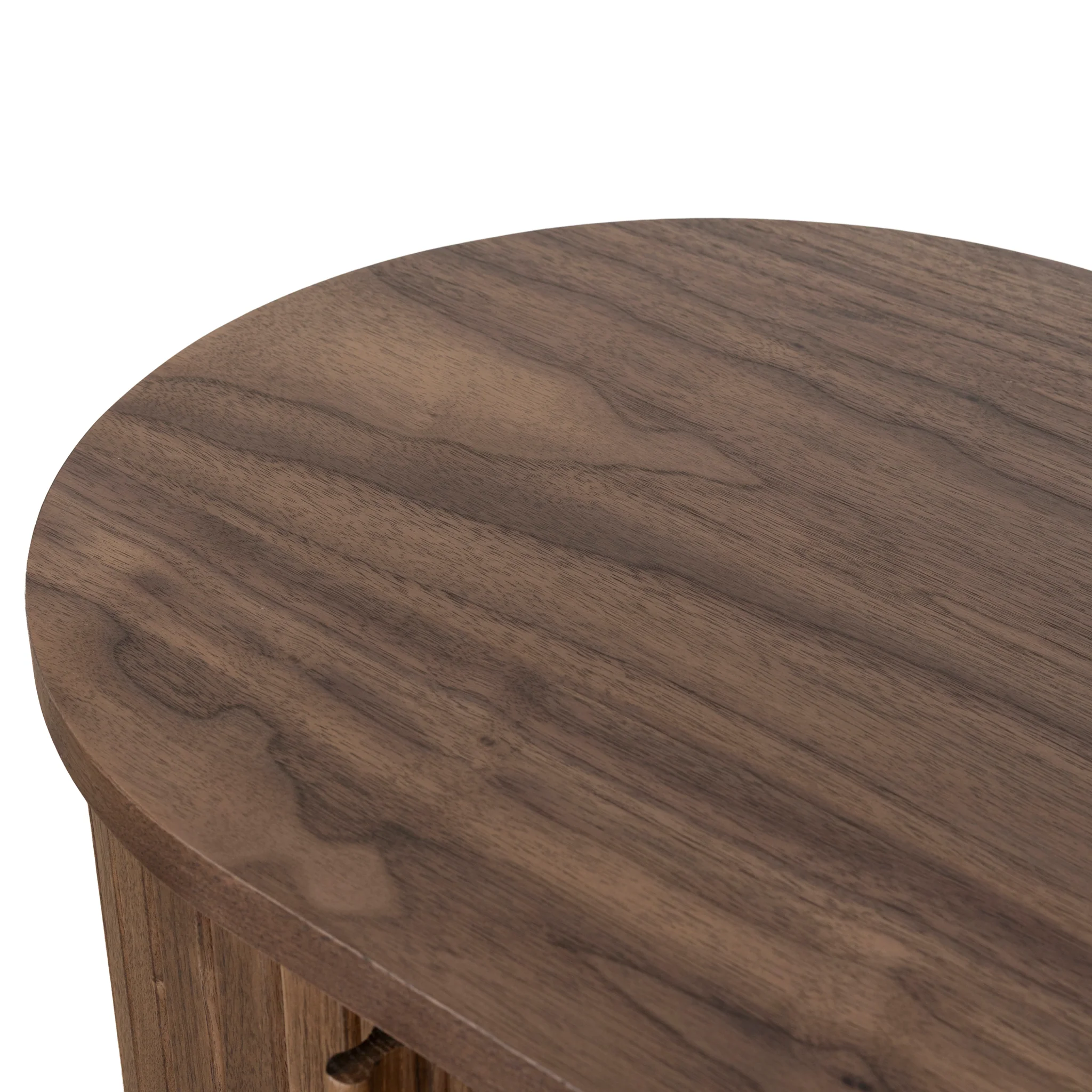 CST8855-KD 55cm Side Table - Walnut - Image 9