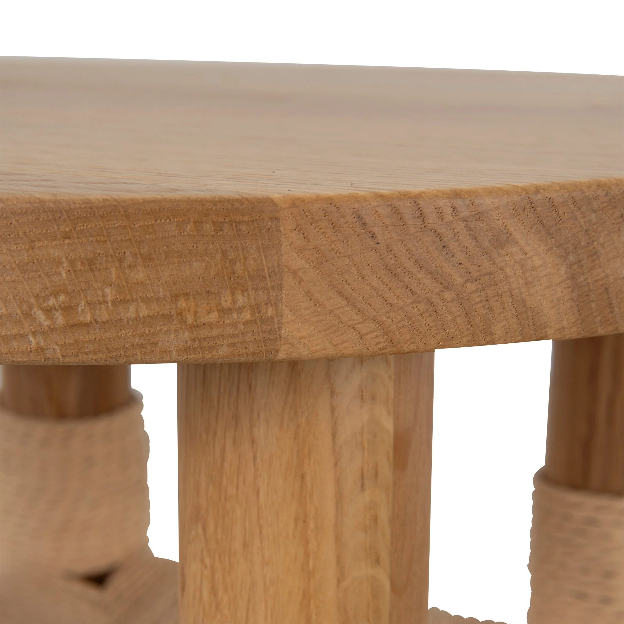 CST8870-OW 42cm Round Side Table - Natural - Image 7
