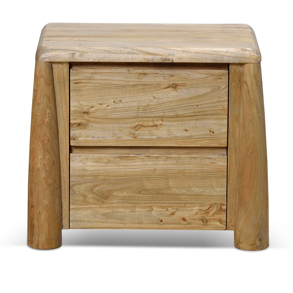 CST8944 55cm Bedside Table - Natural - Image 2