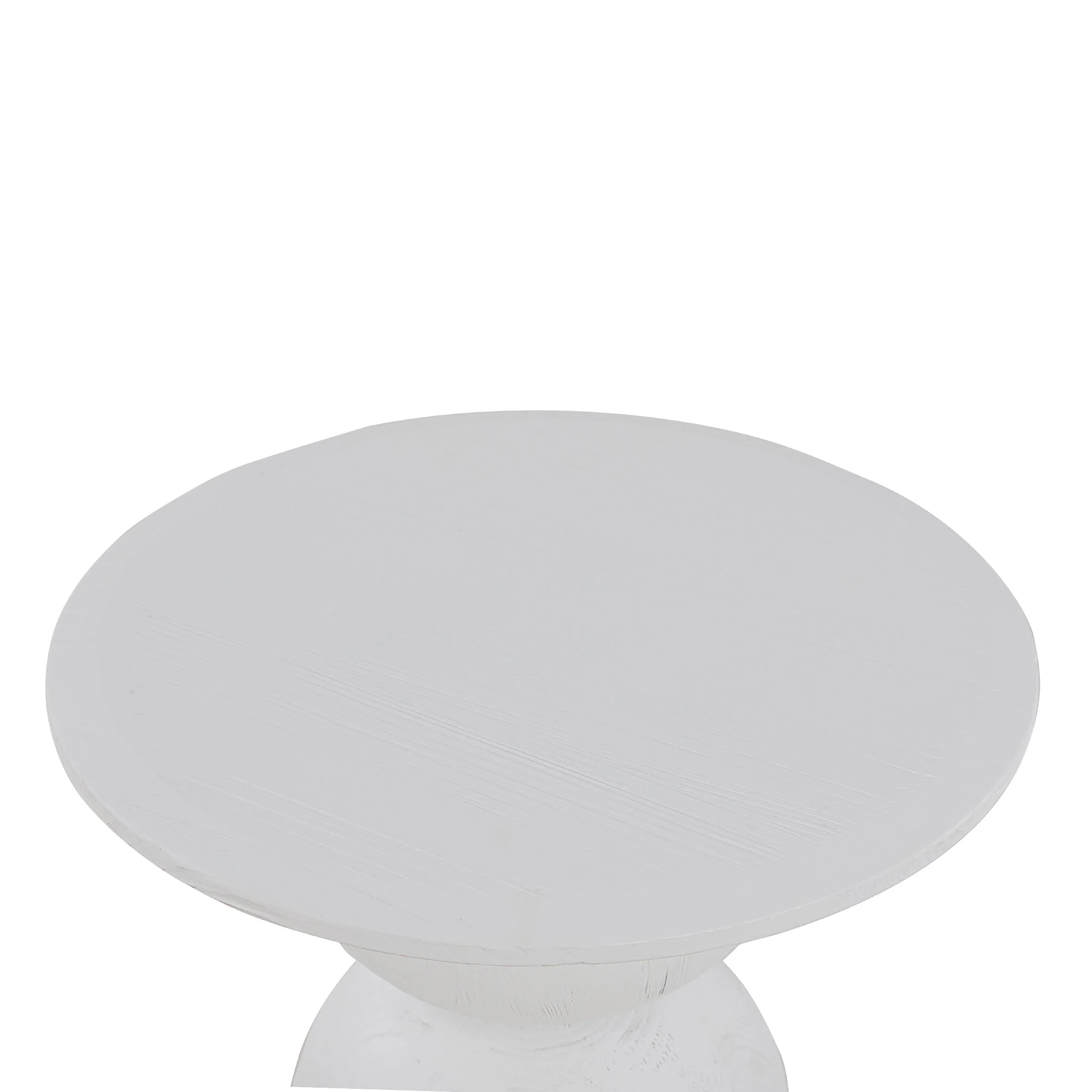 CST8956-NI Round Side Table - Full White - Image 4