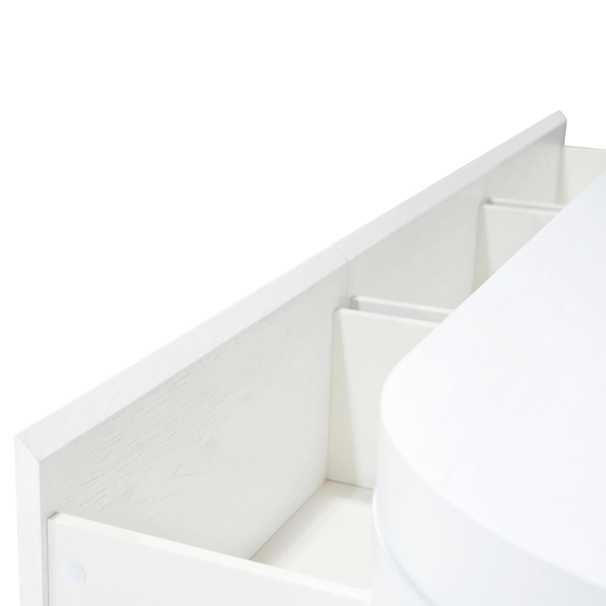 CTV10213-CN Extendable TV Entertainment Unit - Full White Oak - Image 14