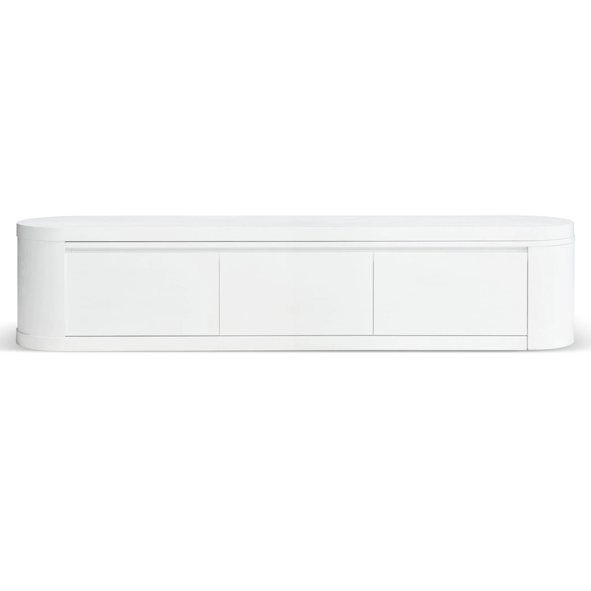 CTV10213-CN Extendable TV Entertainment Unit - Full White Oak - Image 6