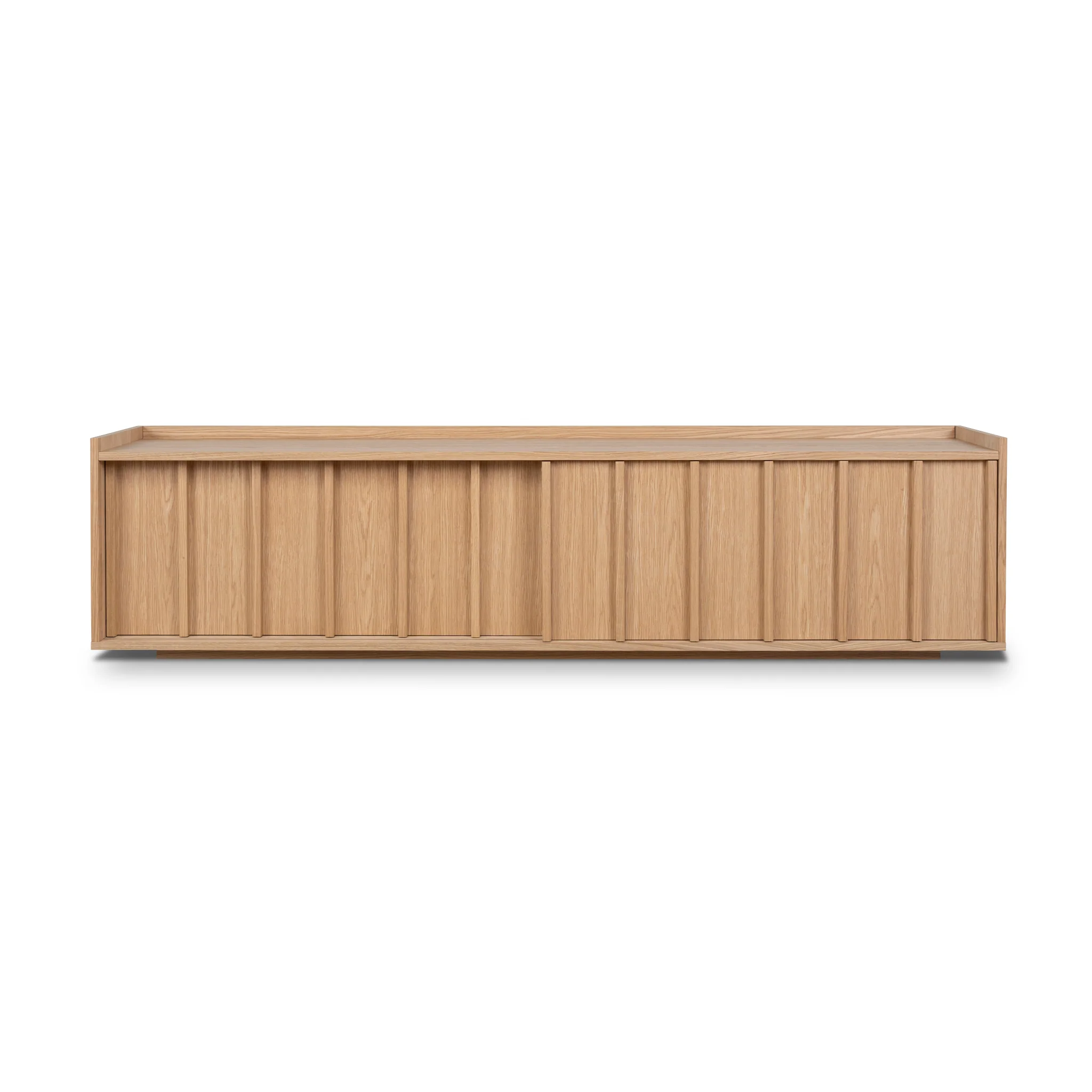 CTV10217-KD 2m Wooden TV Entertainment Unit - Natural - Image 2