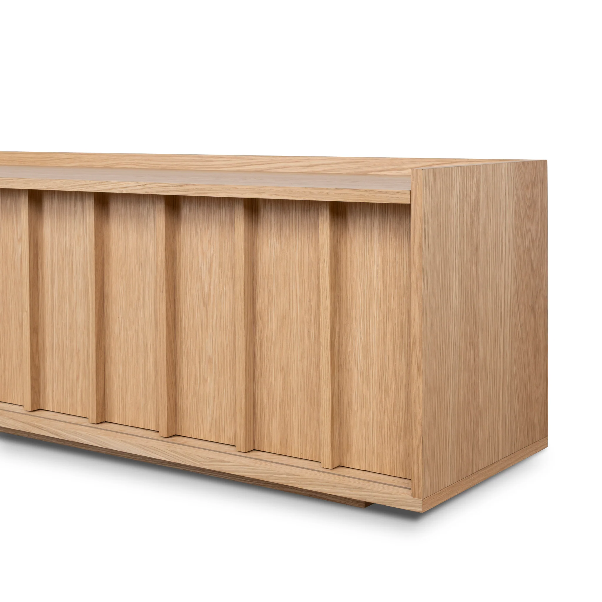 CTV10217-KD 2m Wooden TV Entertainment Unit - Natural - Image 8