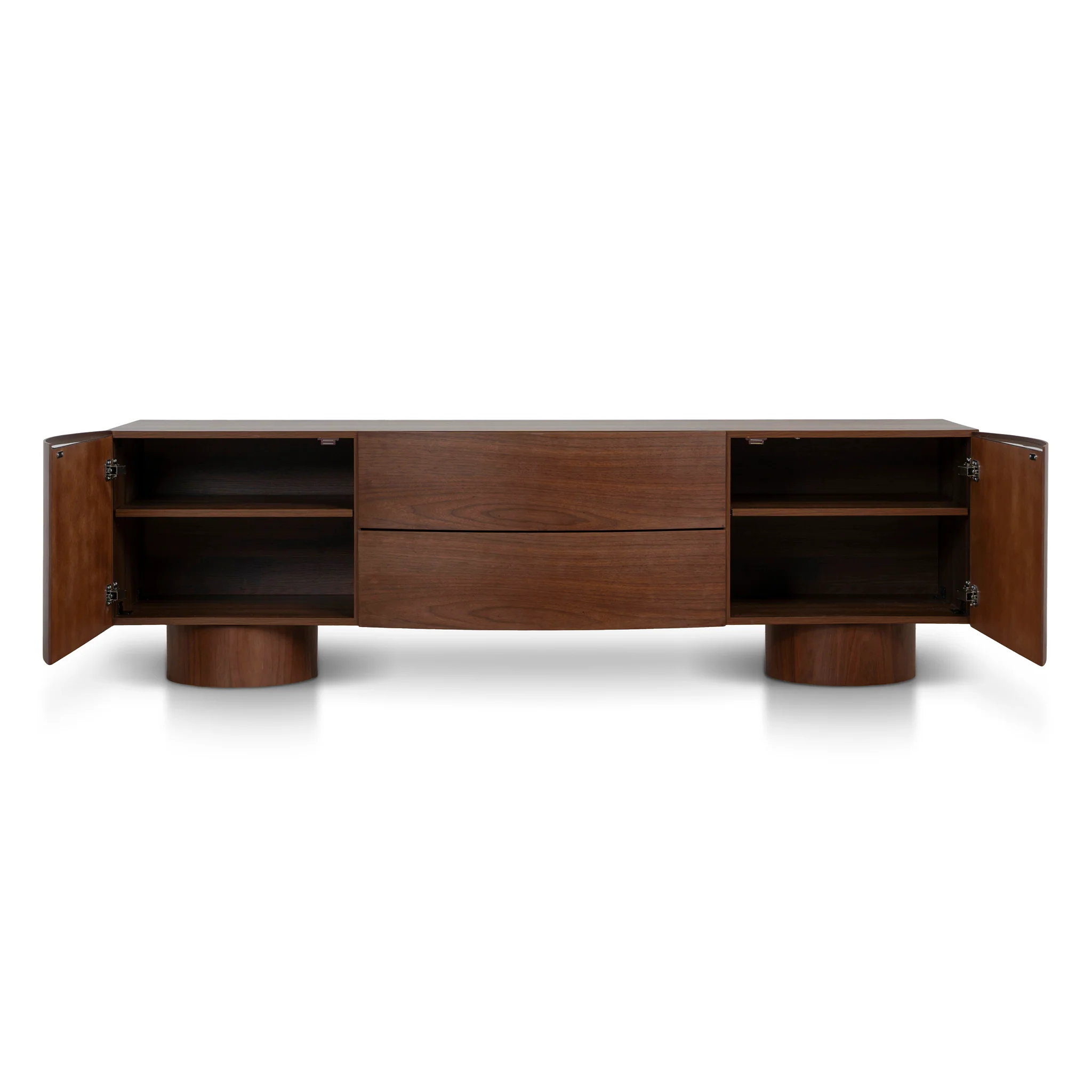 CTV10248-IG 1.8m TV Entertainment Unit - Walnut - Image 3