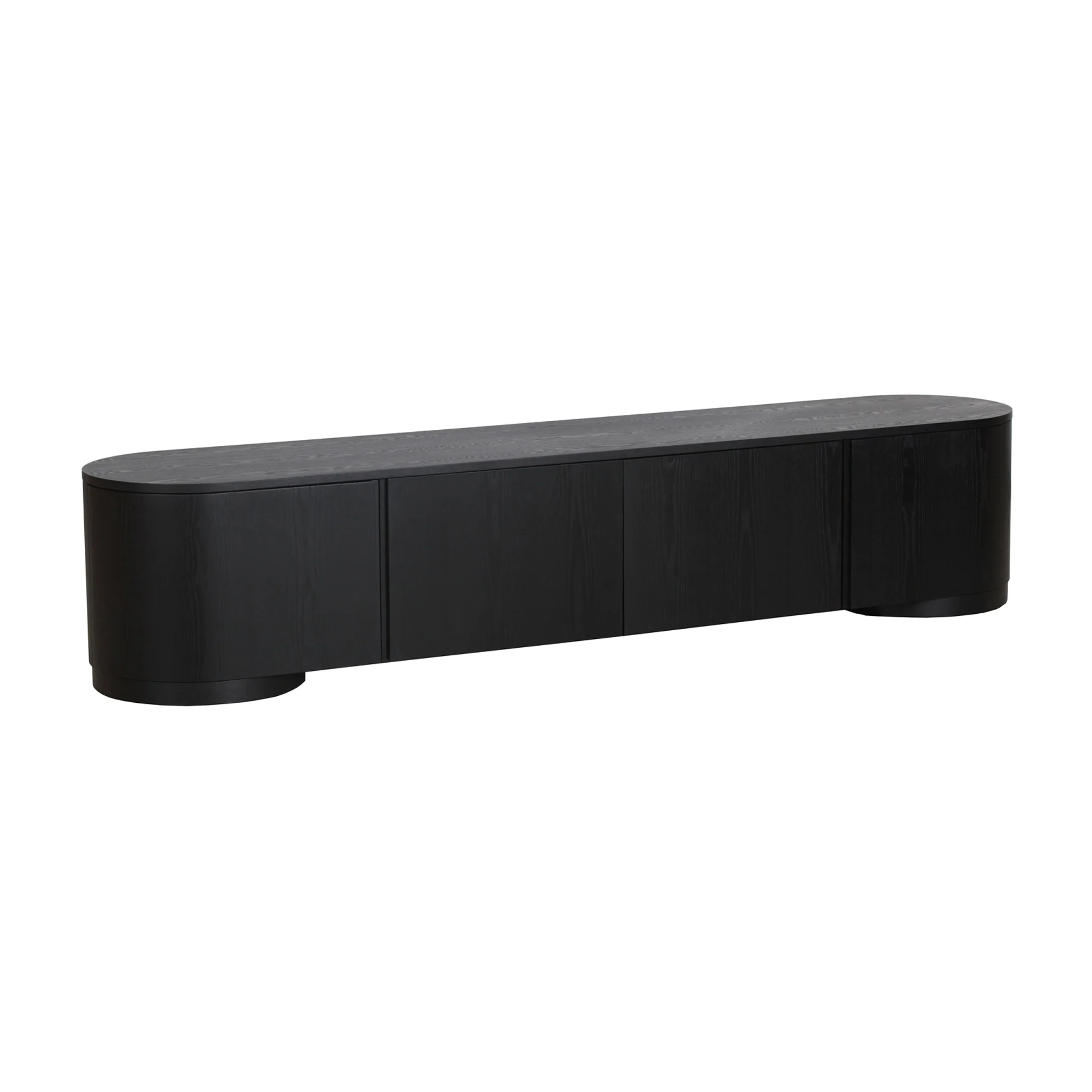 CTV10277-DW 2.2m TV Entertainment Unit - Full Black