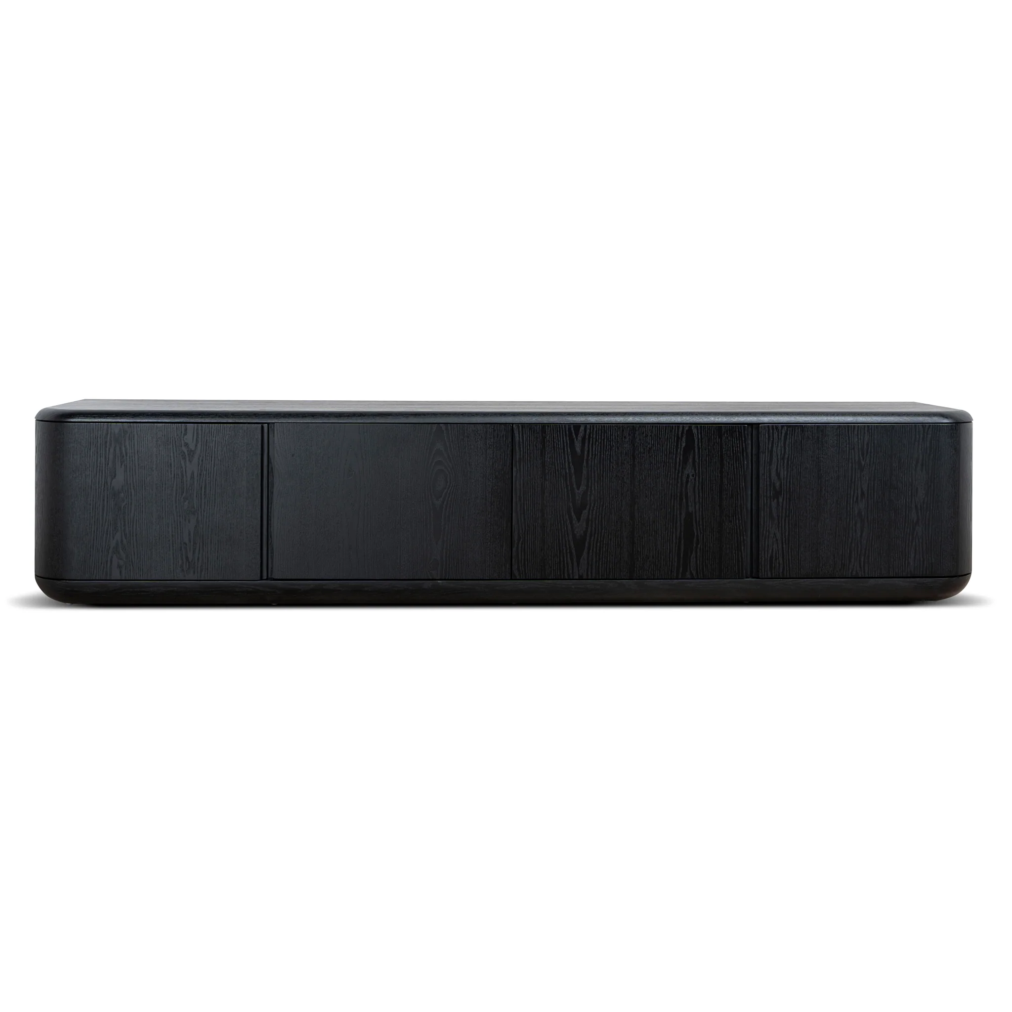 CTV10279-DW 2.2m TV Entertainment Unit - Full Black - Image 2