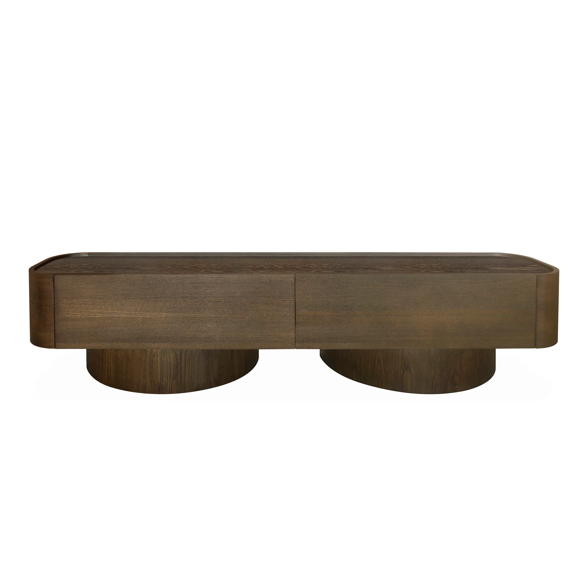 CTV10439-VA 2.2m TV Entertainment Unit - Caramel Oak - Image 2
